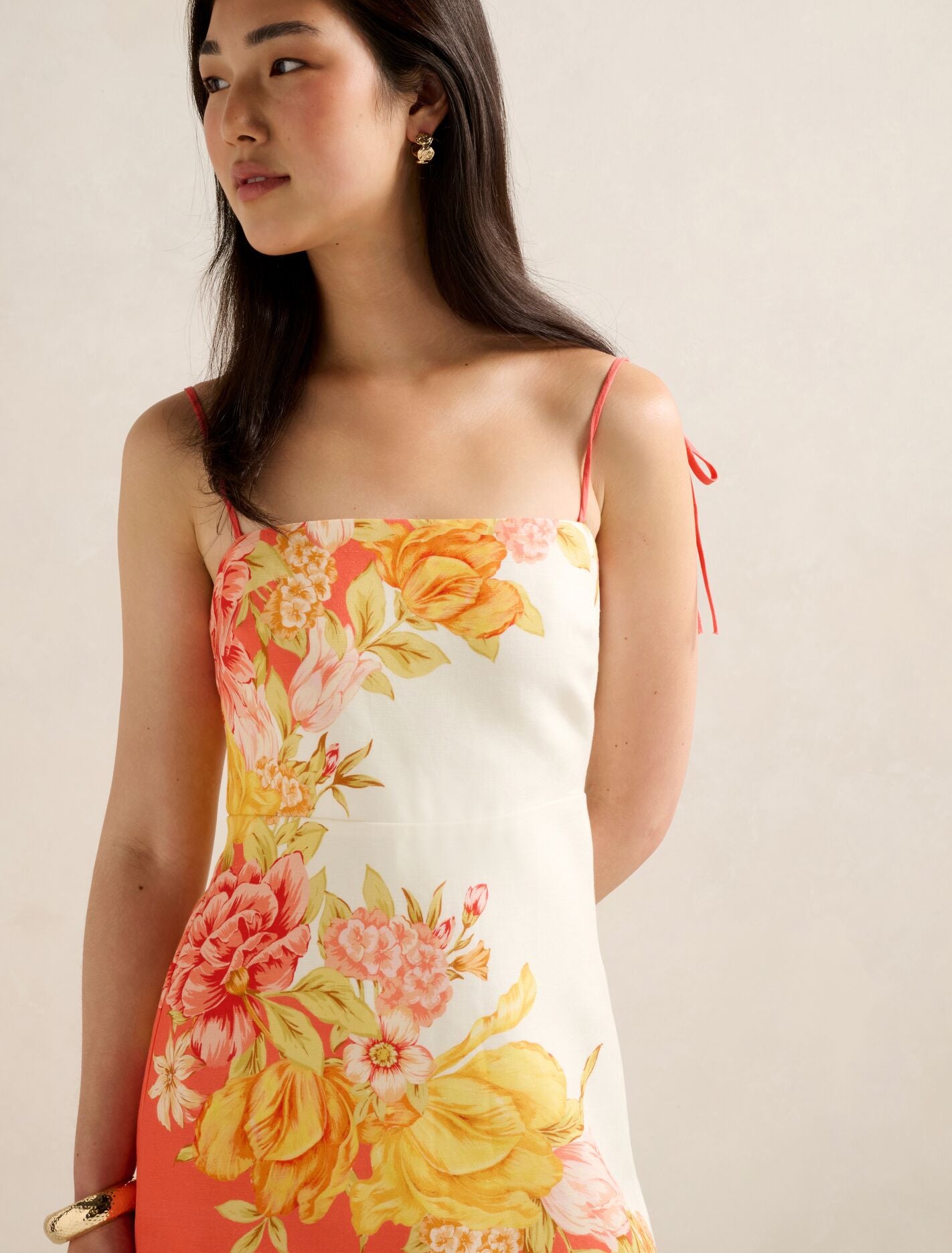 Sinclair Printed Mini Dress Forever New