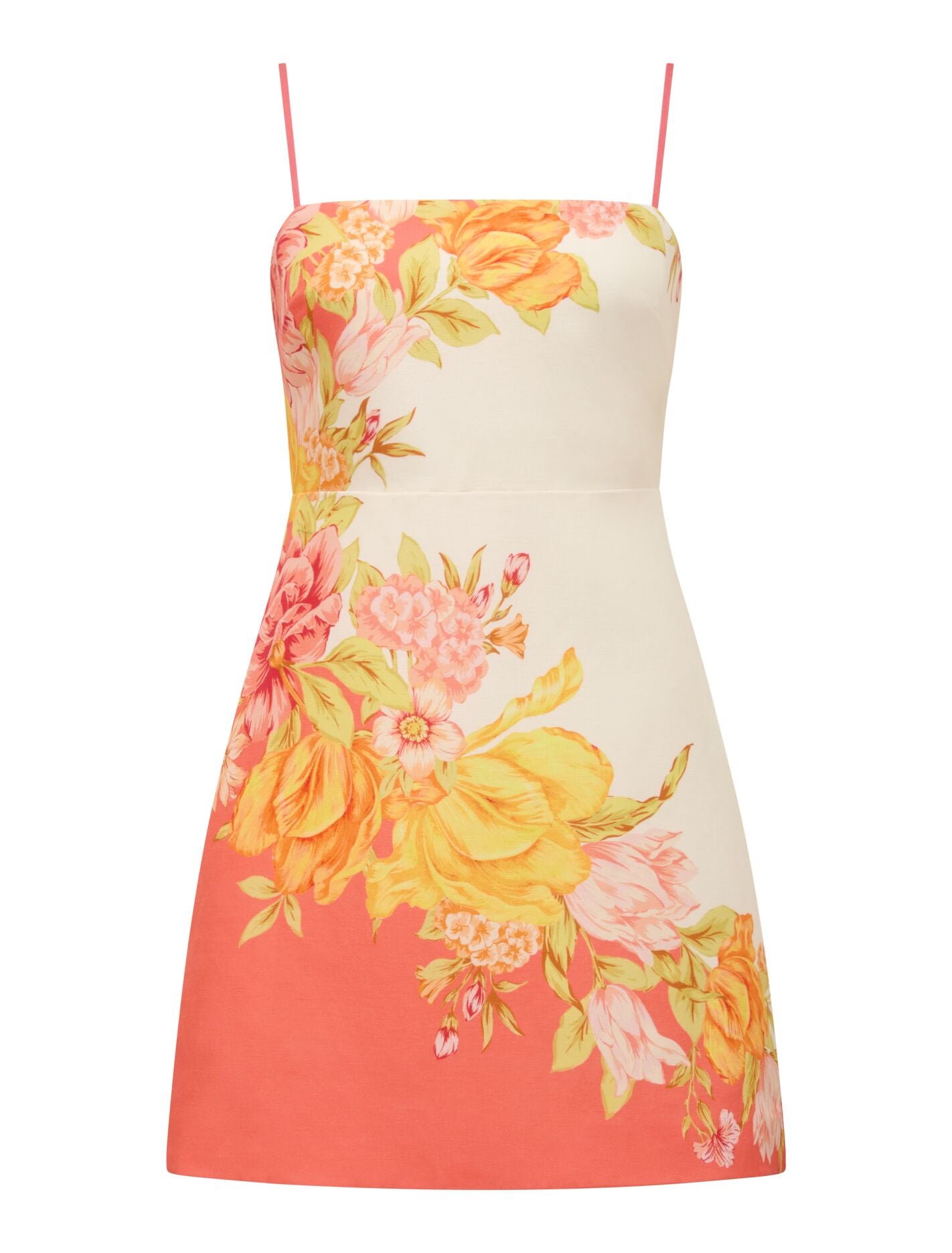 Sinclair Printed Mini Dress Mercia Floral | Forever New