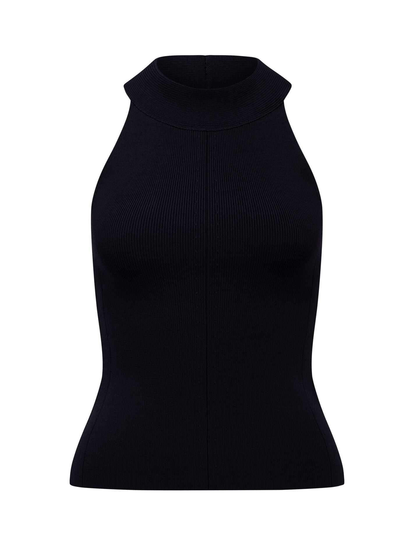 Gemma Wide Trim Knit Tank Top Navy | Forever New