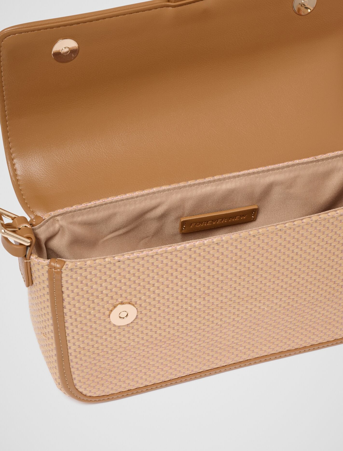 Naomi Weave Shoulder Bag Forever New