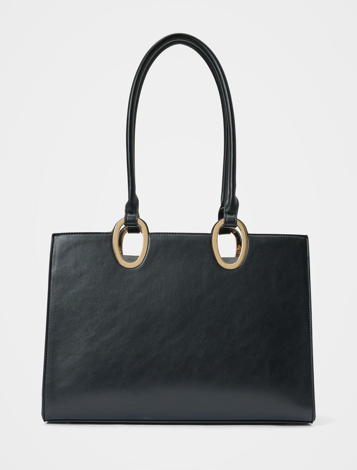 Sammi Oval Hardware Shoulder Tote Bag Forever New