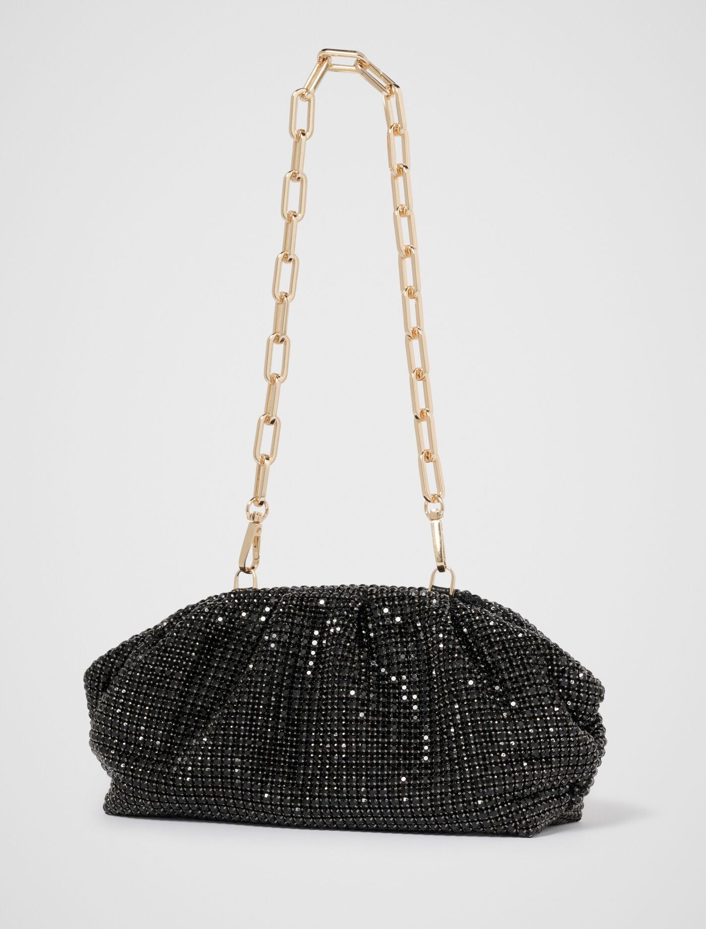 Ariel Soft Shiny Clutch Forever New