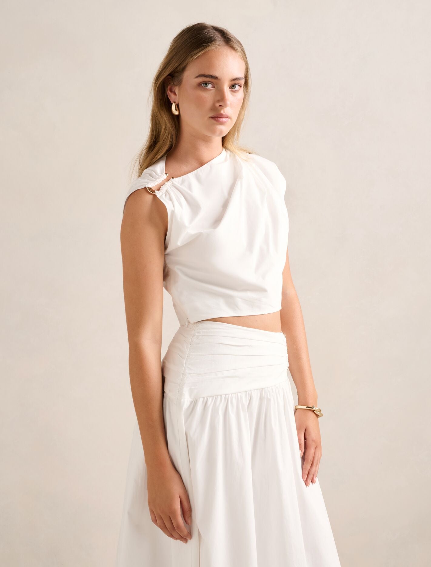 Dottie Draped Hardware Top Forever New