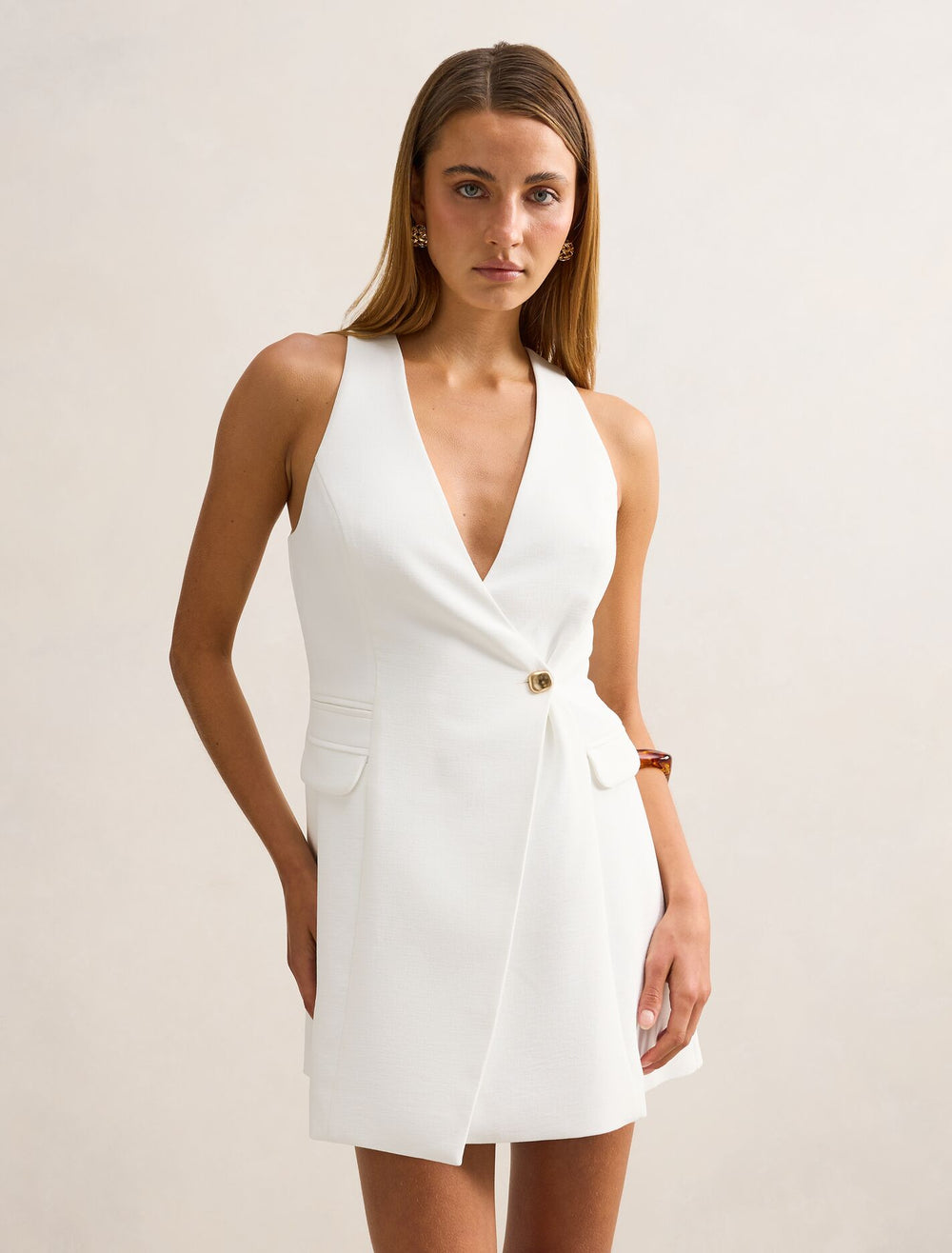 Alina Wrap Halter Mini Dress Porcelain Forever New alina-wrap-halter-mini-dress-porcelain-forever-new
