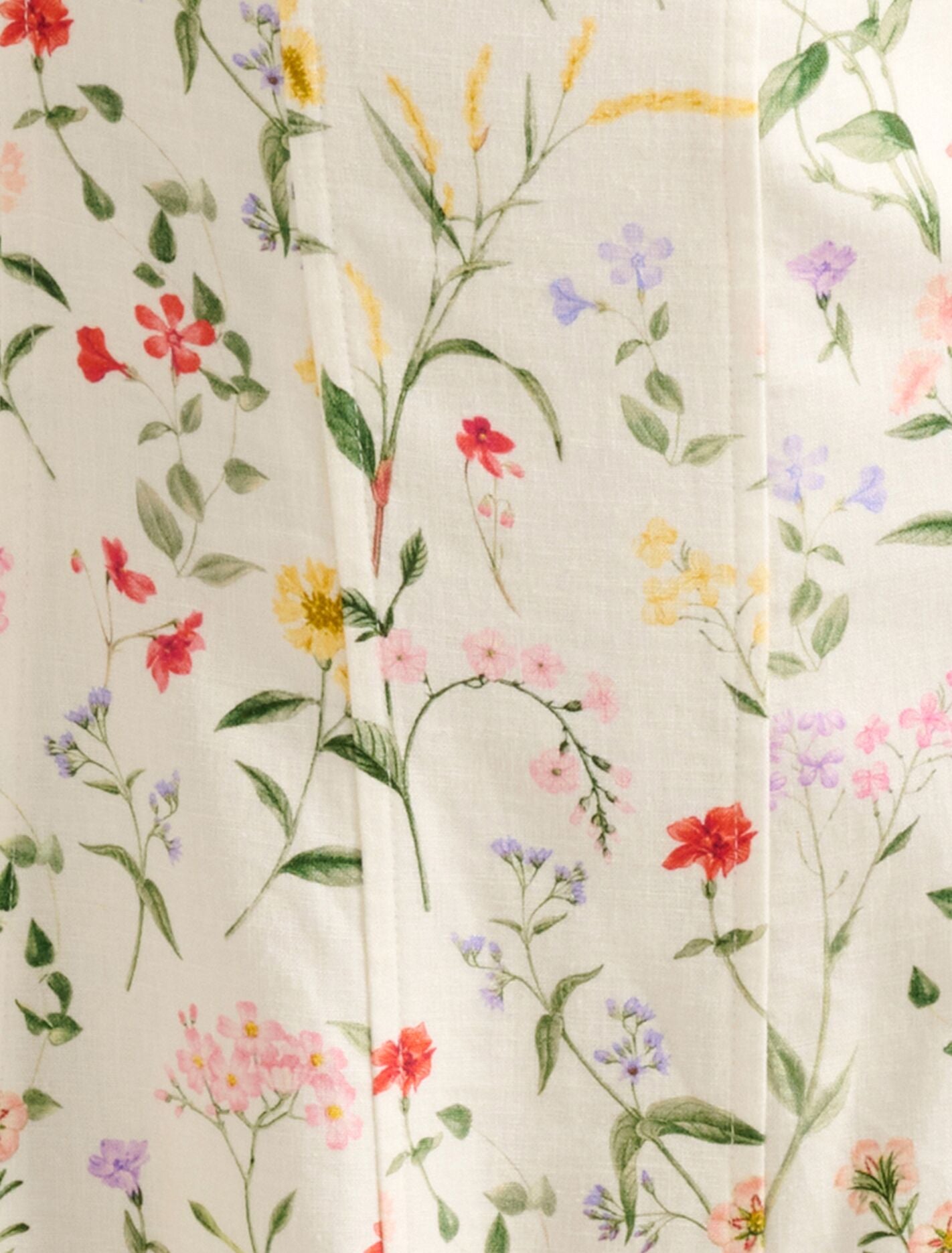 Sadie Cap Sleeve Linen Midi Dress Forever New