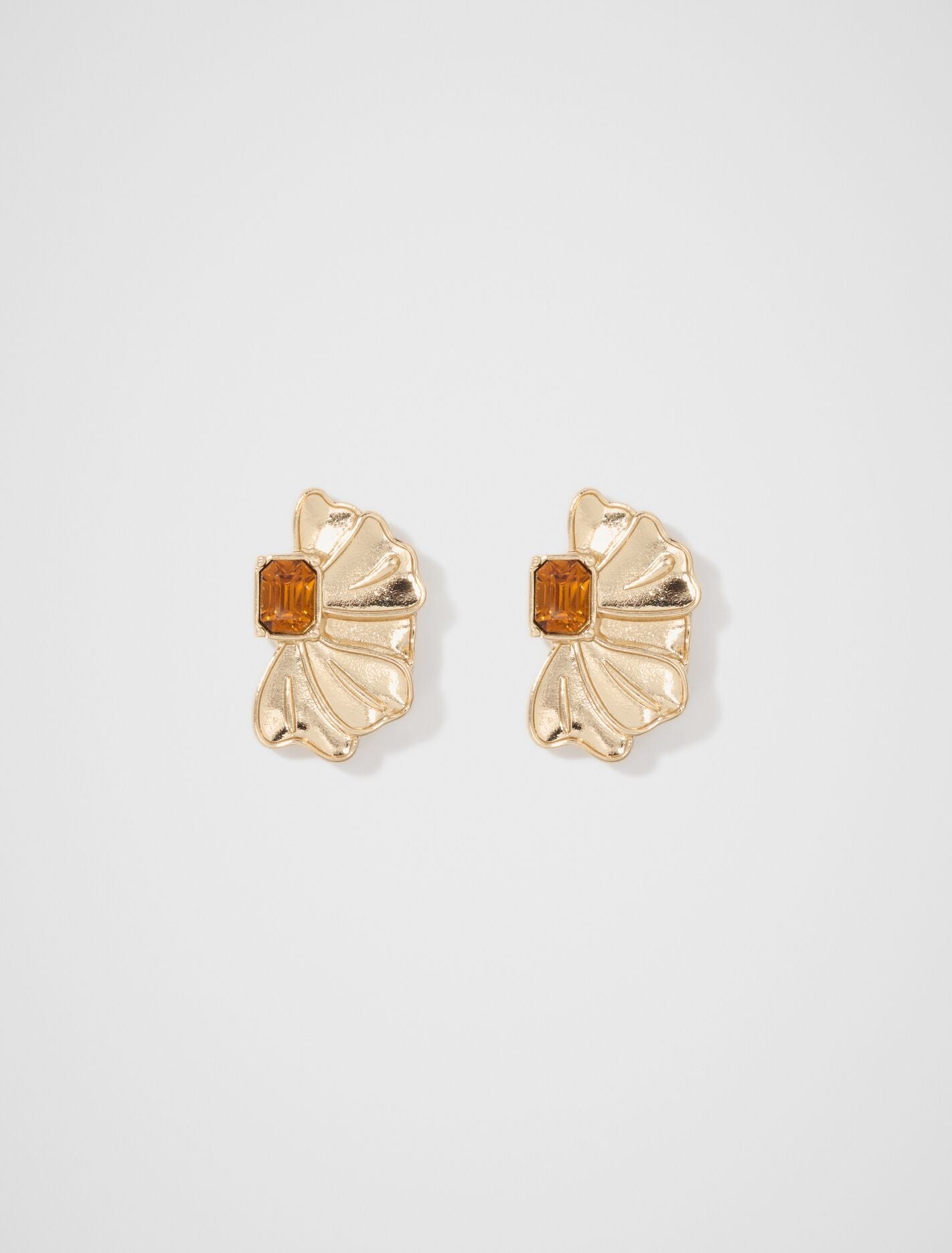 Romy Stone Fan Earrings