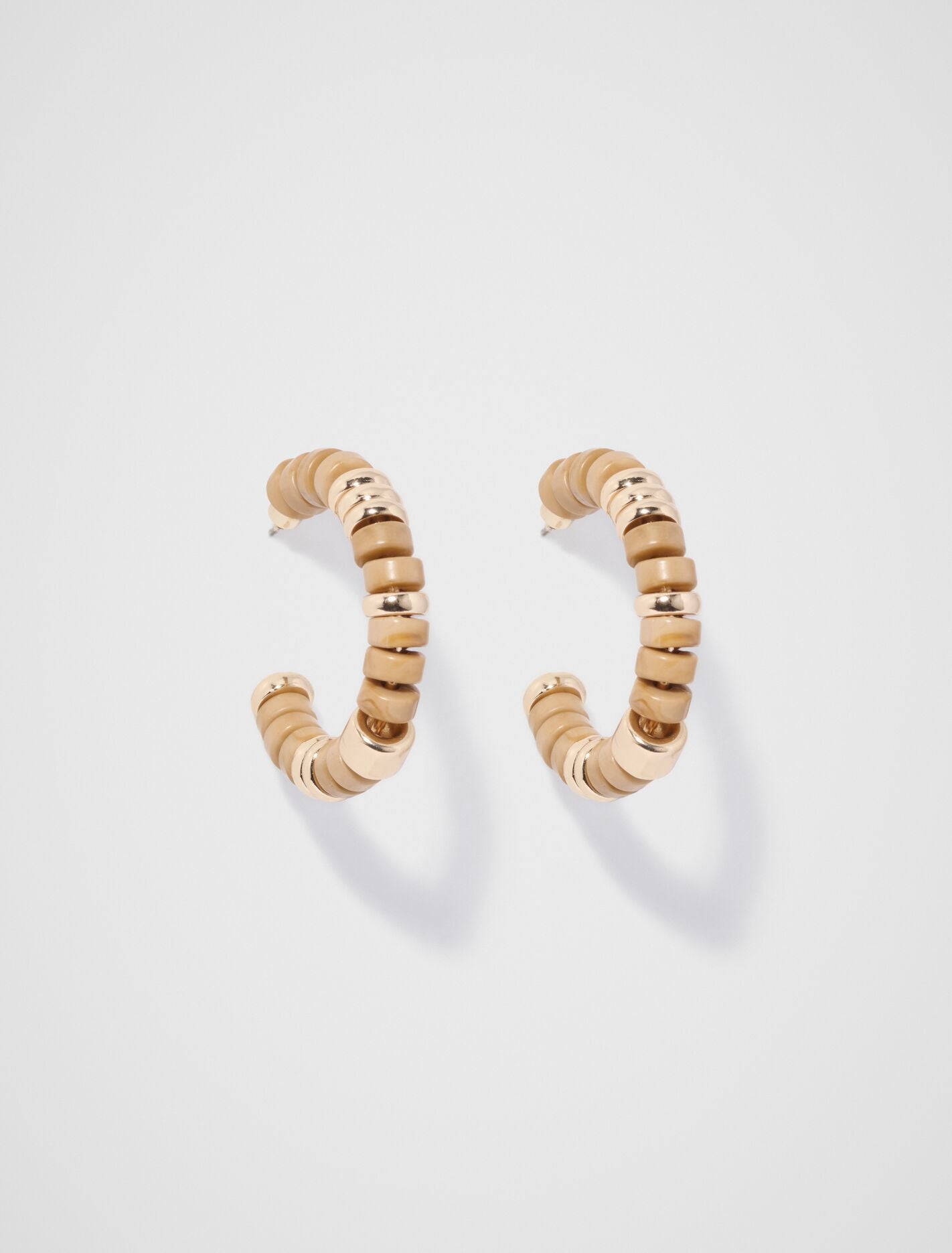 Harper Beaded Hoop Earrings