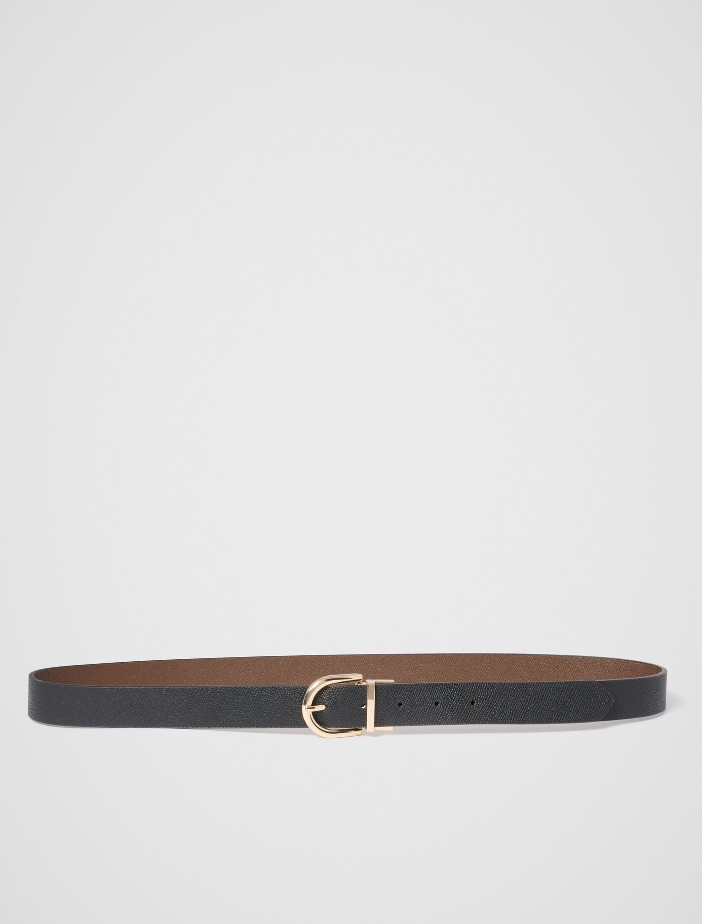 Rita Reversible Belt Black Brown Forever New