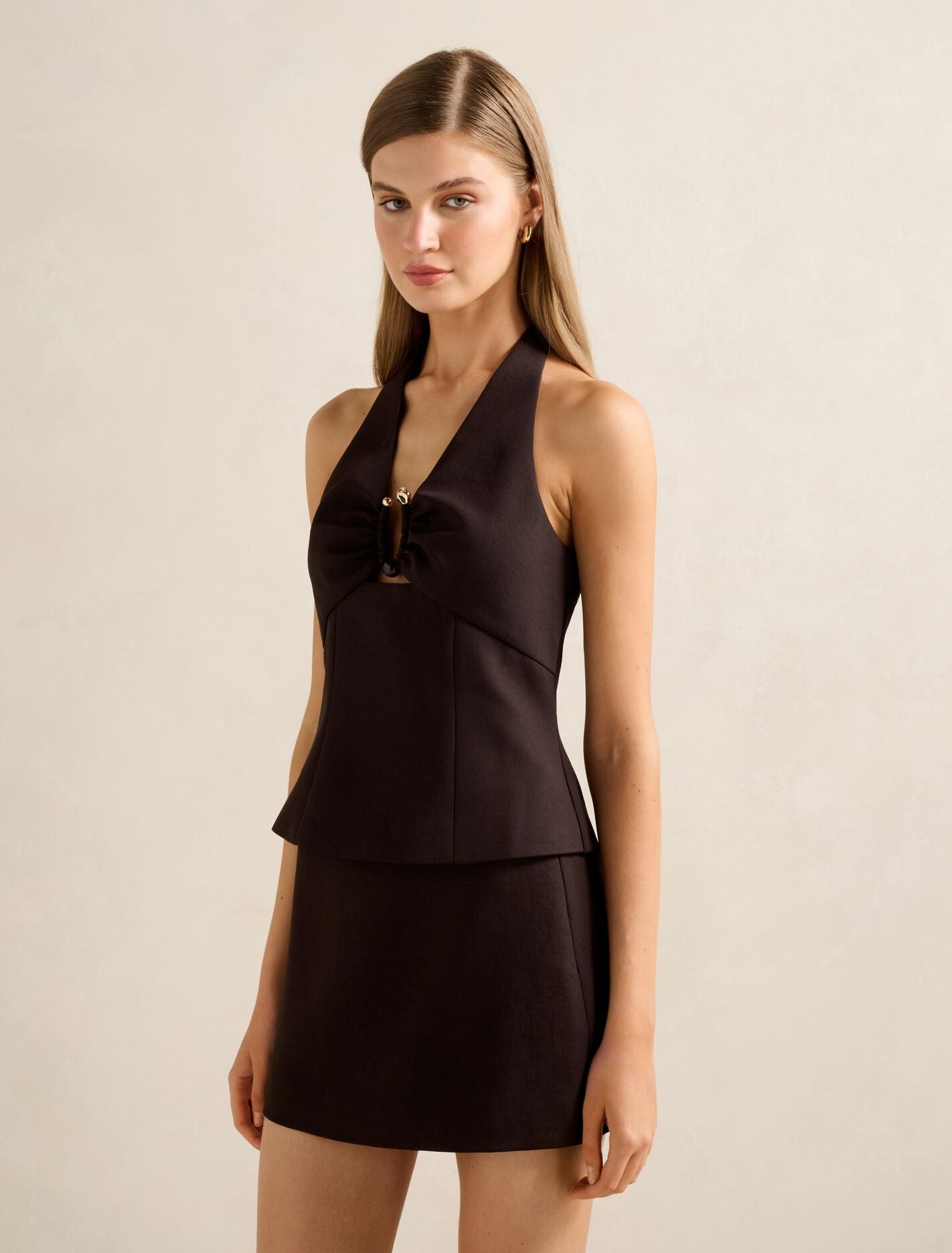 Harley Hardware Halter Top Forever New