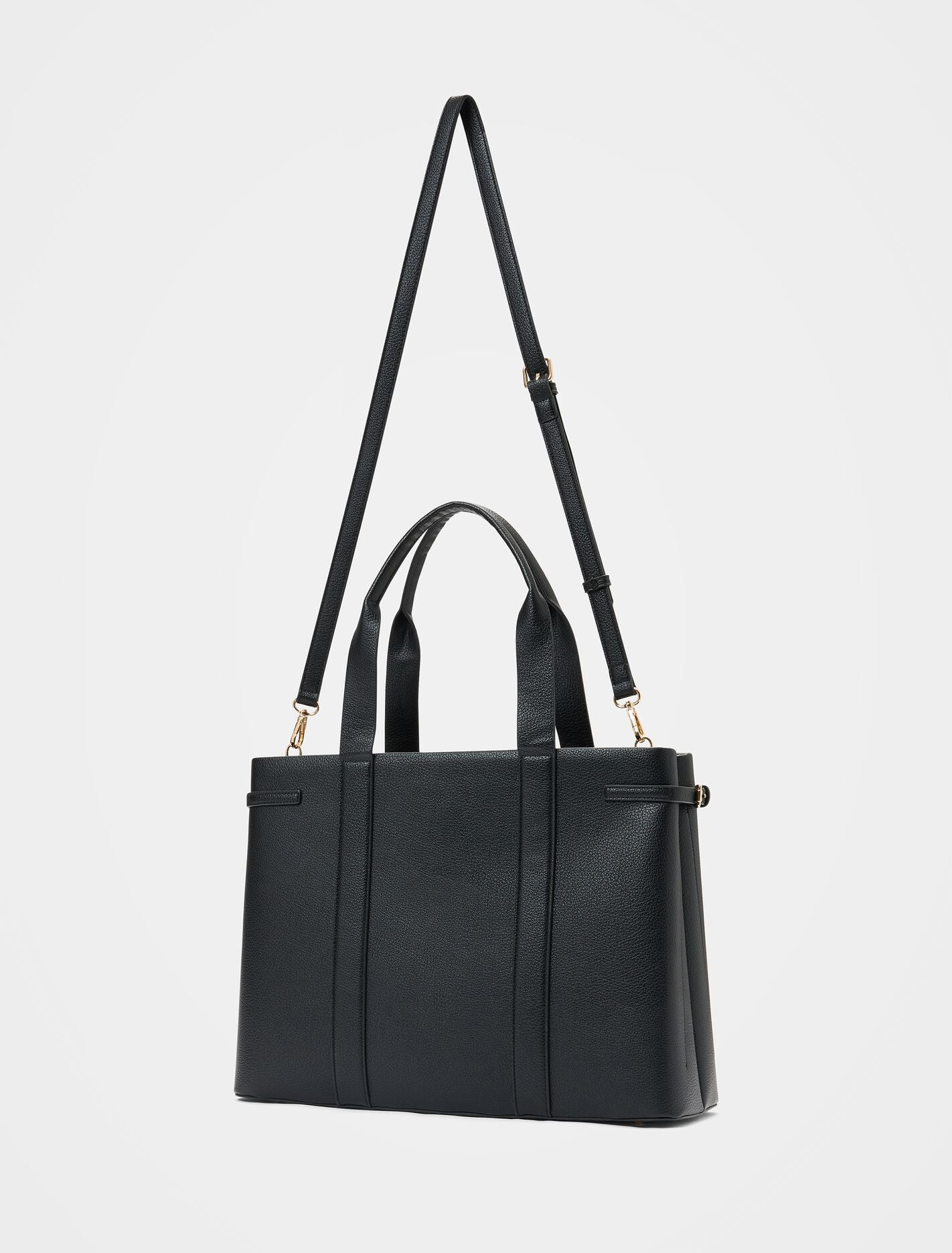Dalton Laptop Tote Bag Black | Forever New