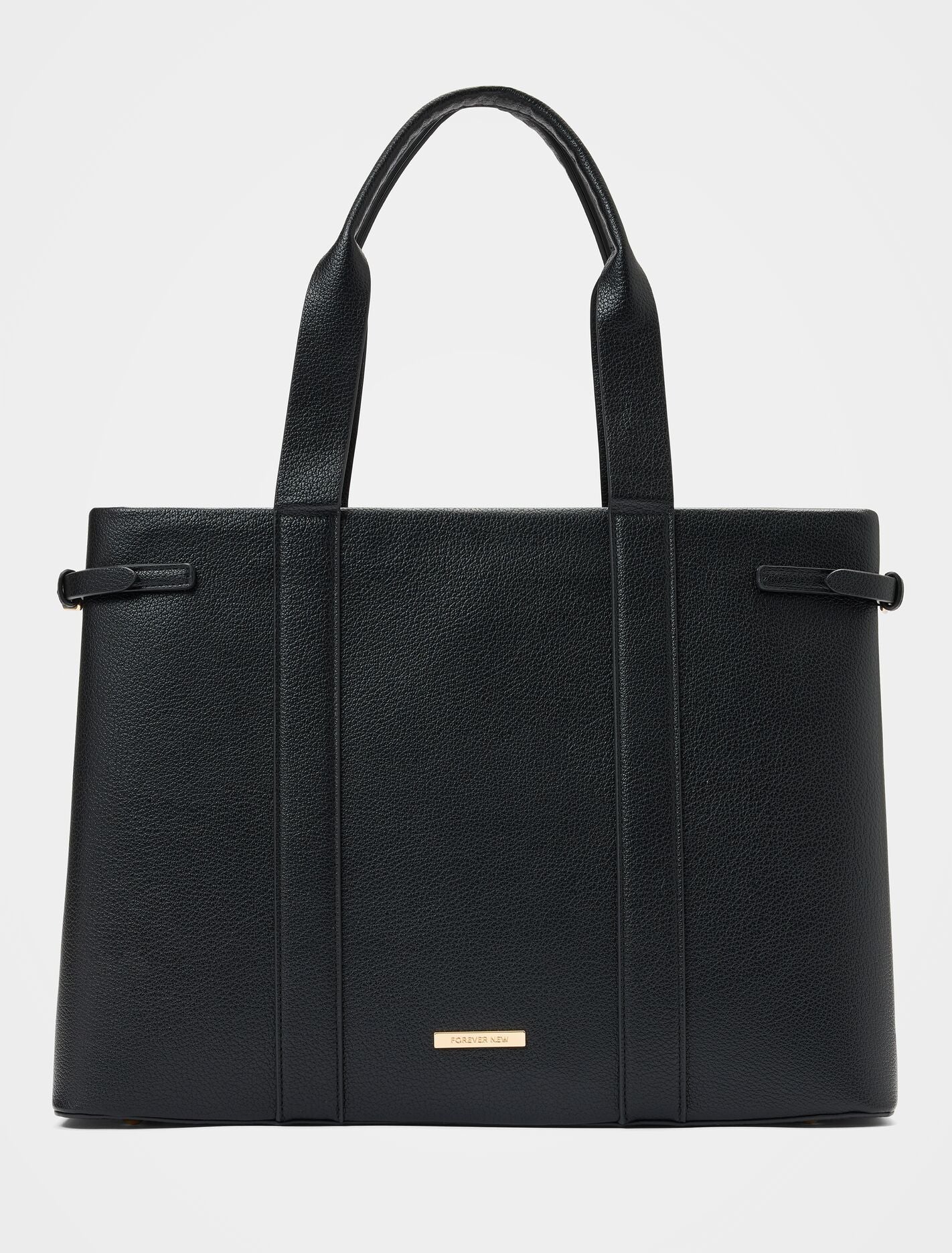 Dalton Laptop Tote Bag Black | Forever New