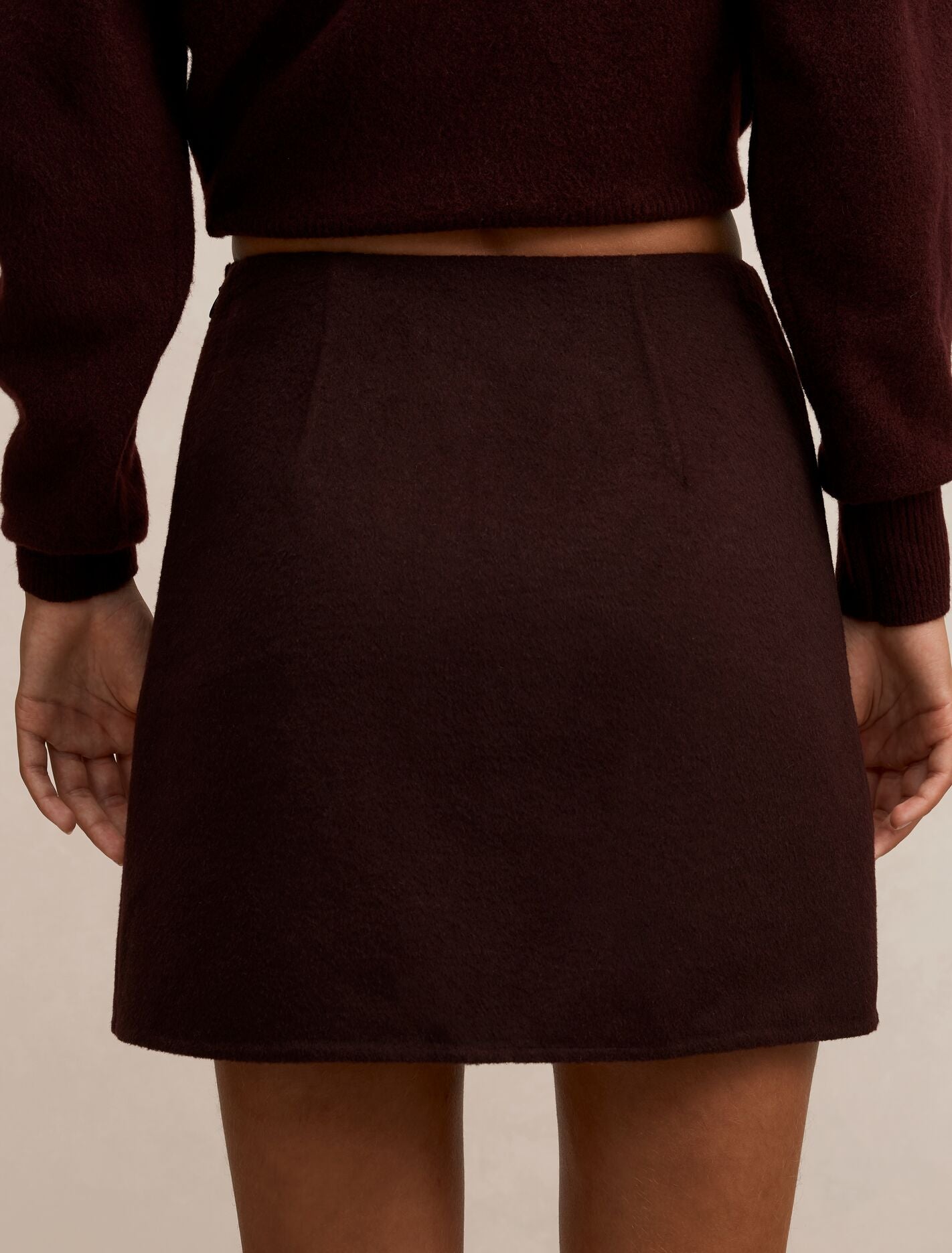 Addie Felled Mini Skirt Forever New