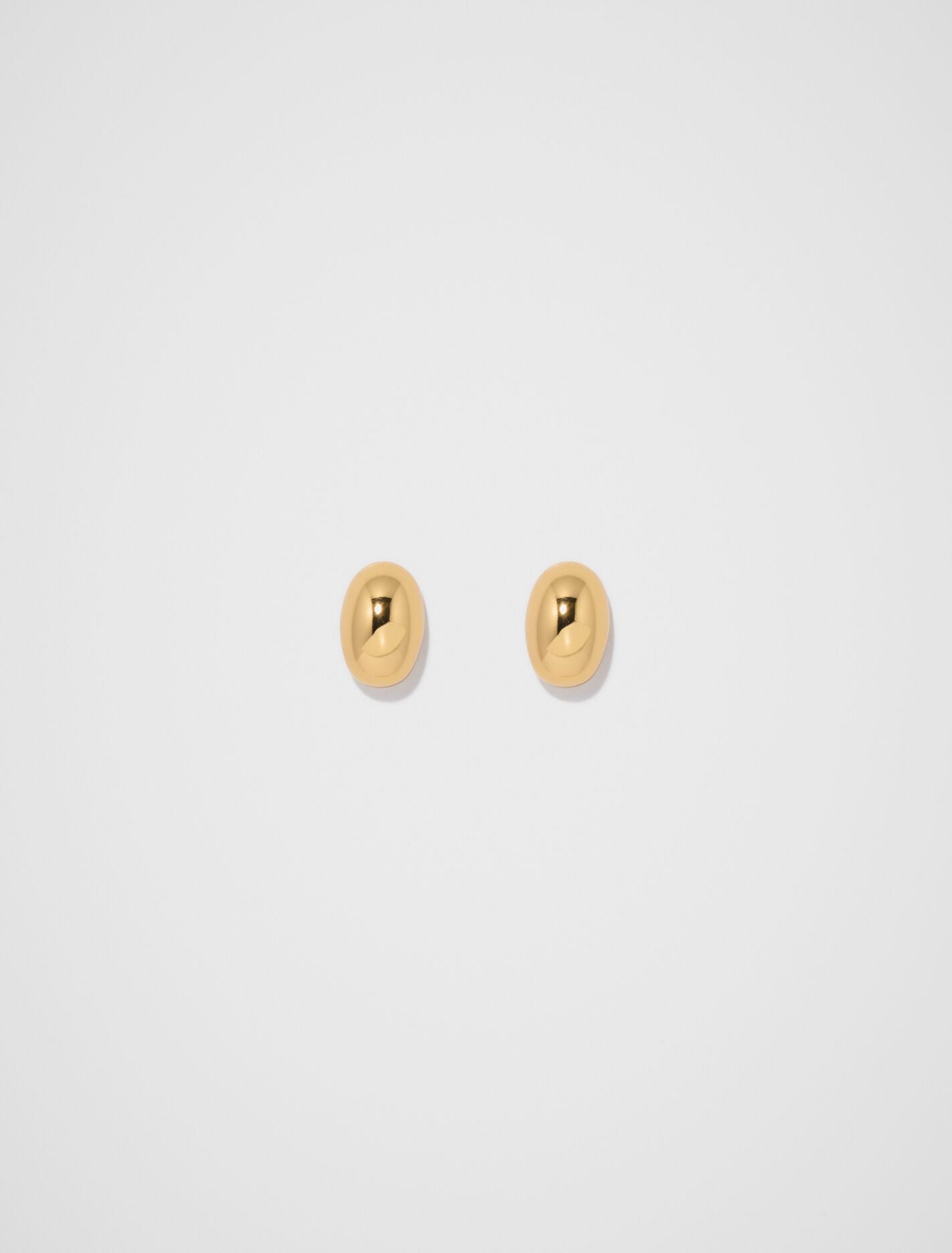 Beau Bean Stud Earrings 0 Gold Plated Forever New