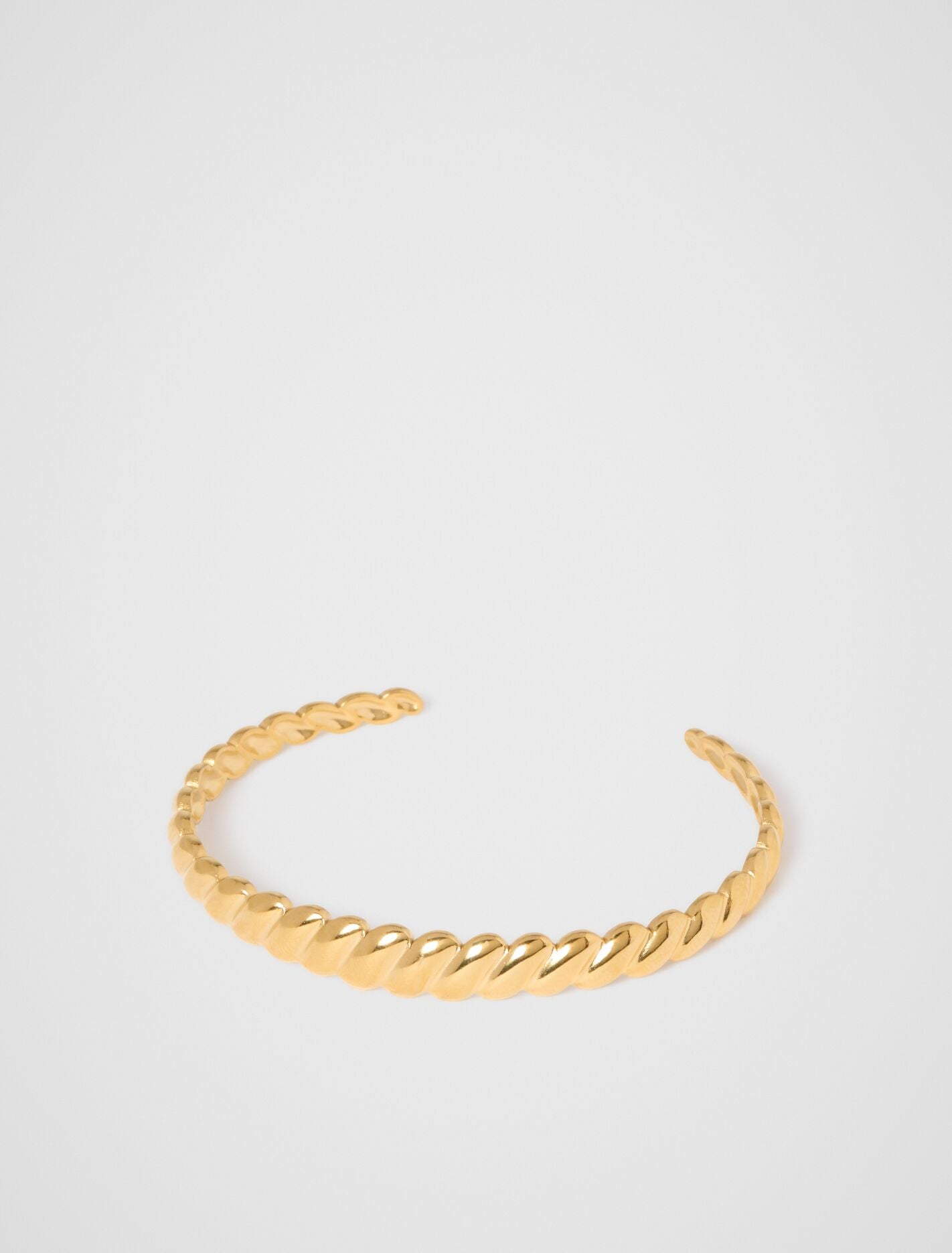 Stacey Twist Cuff Bangle 0 Gold Plated Forever New