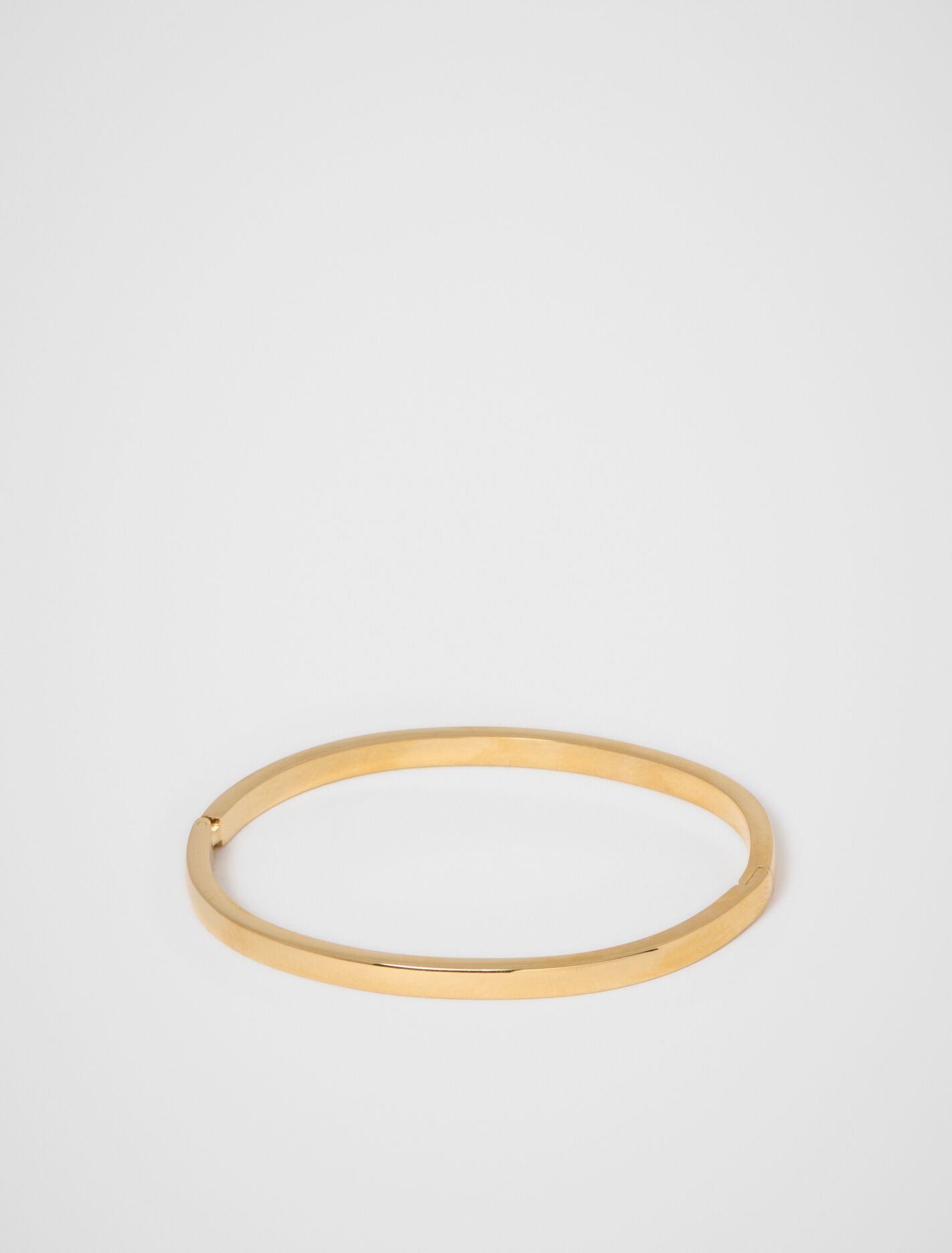 Alexa Hinge Bangle 0 Gold Plated Forever New