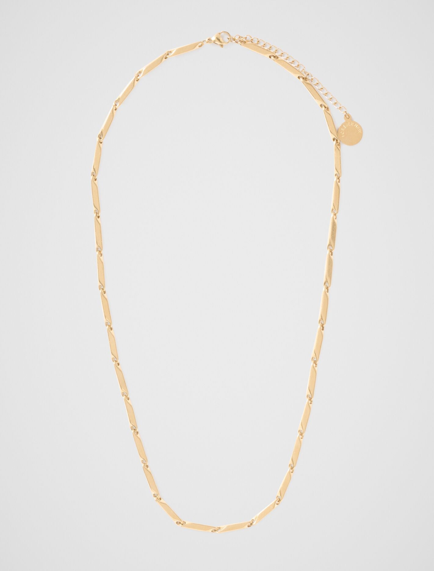 Jayda Rectangle Link Necklace 0 Gold Plated Forever New