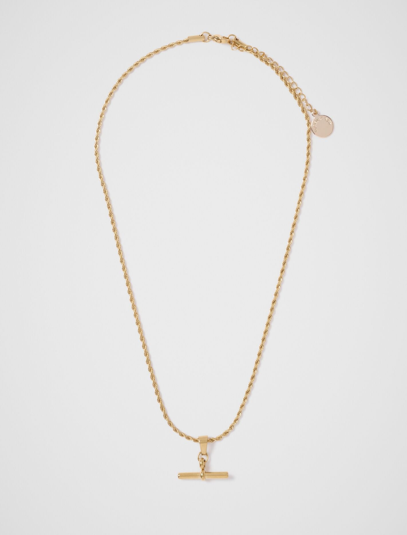 Betsy T-Bar Necklace 0 Gold Plated Forever New