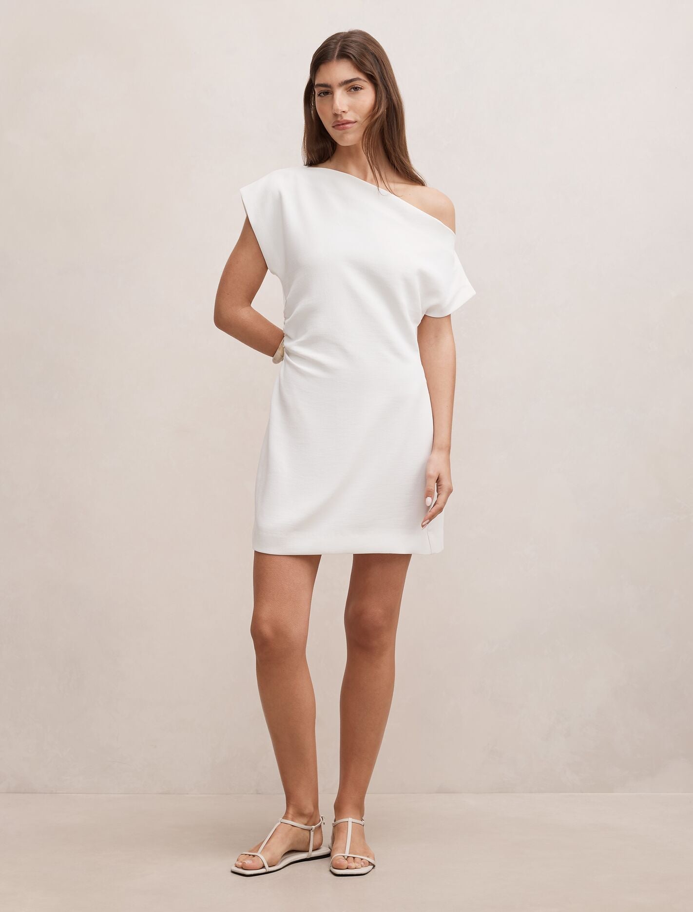 Danielle Asymmetrical Mini Dress Forever New