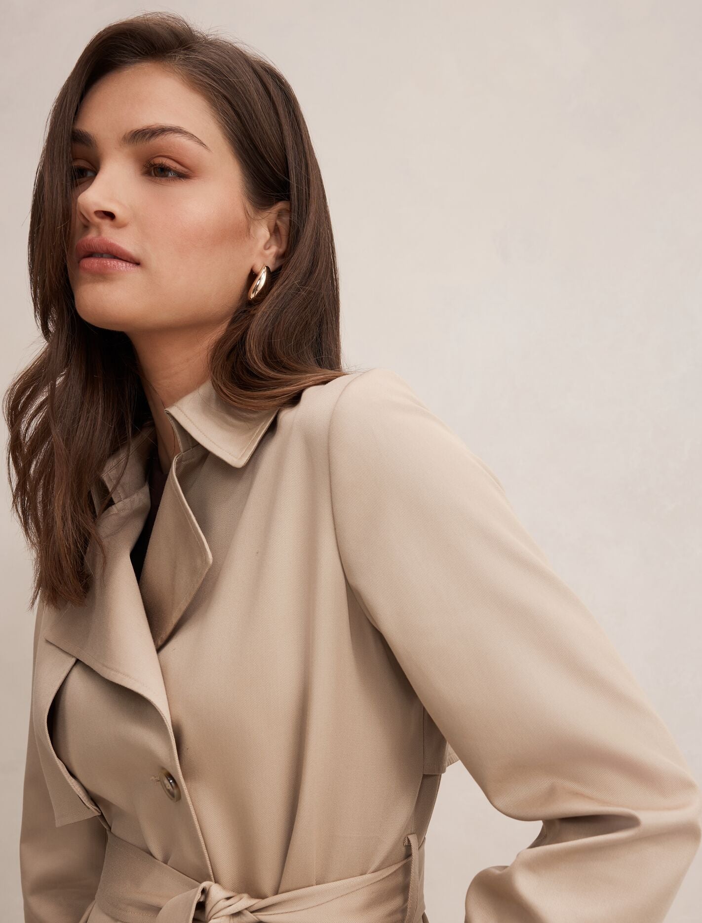 Ricky Soft Trench Coat Forever New