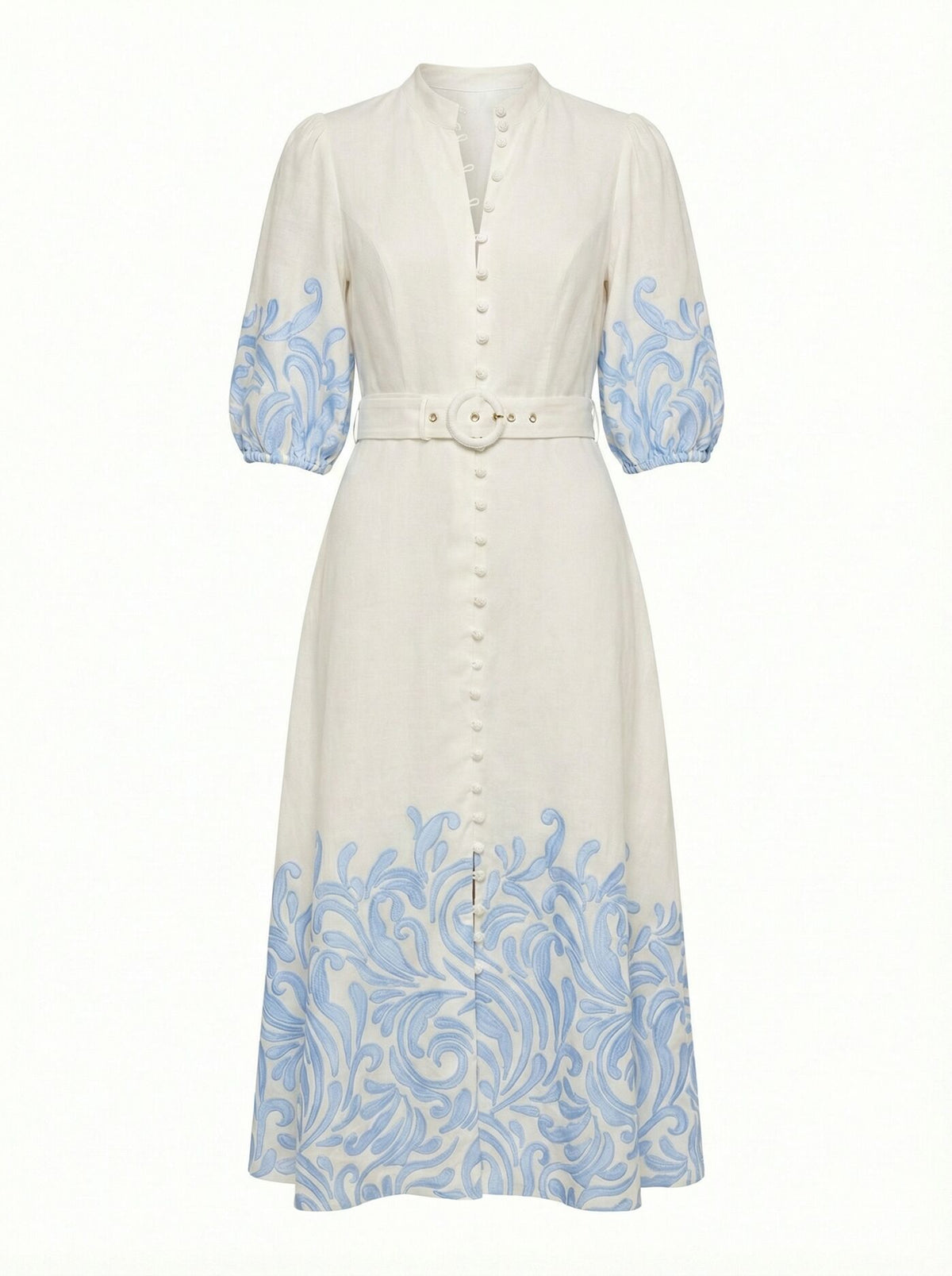 Esther Embroidered Midi Dress Forever New