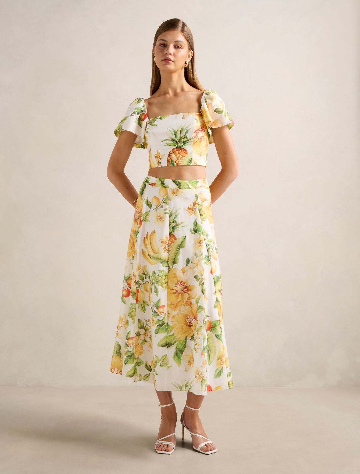 Alina Circle Midi Skirt Forever New