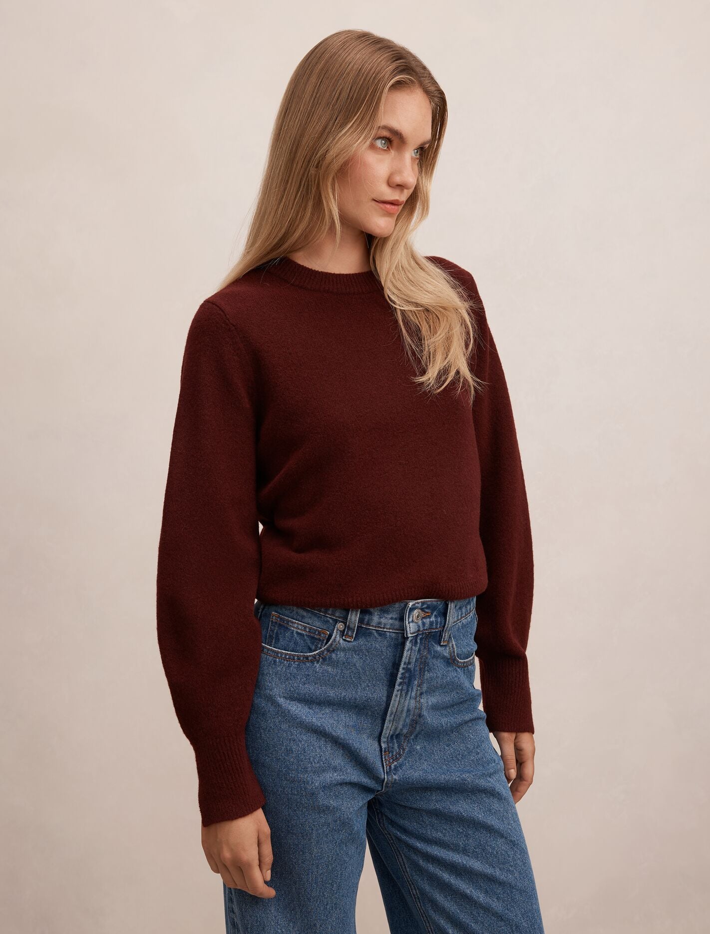 Ellie Cuff Detail Sweater Forever New