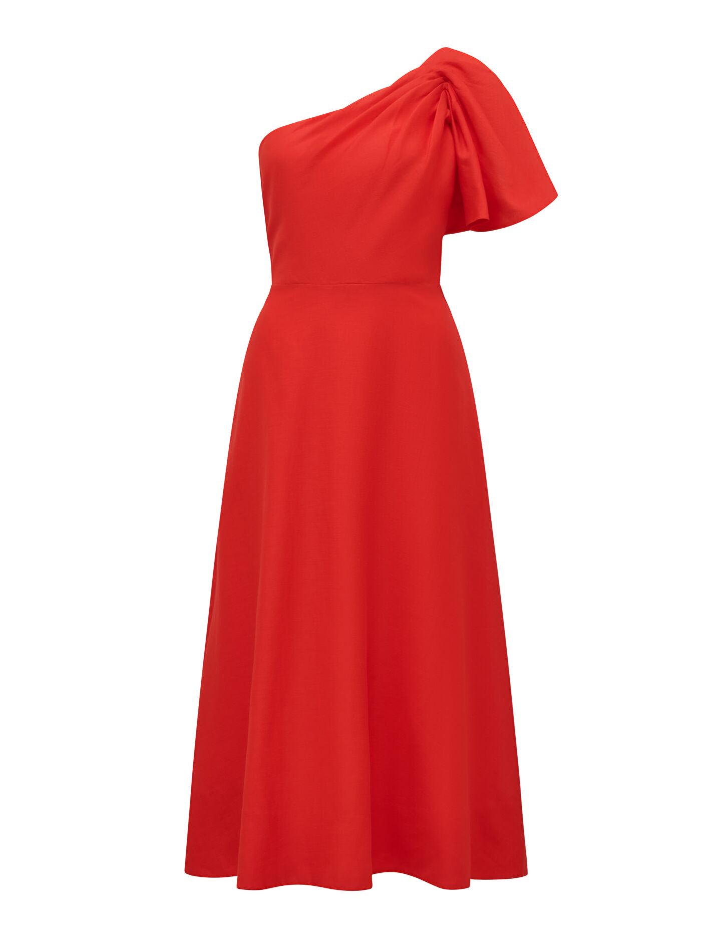 Mattea Petite One Shoulder Midi Dress