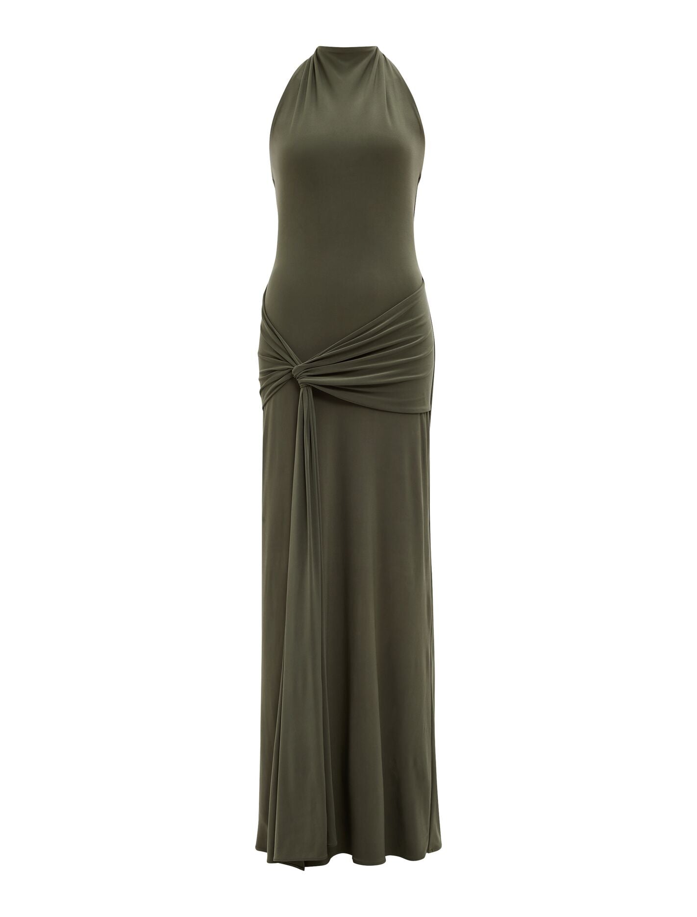 Abby Halter Jersey Maxi Dress Forever New