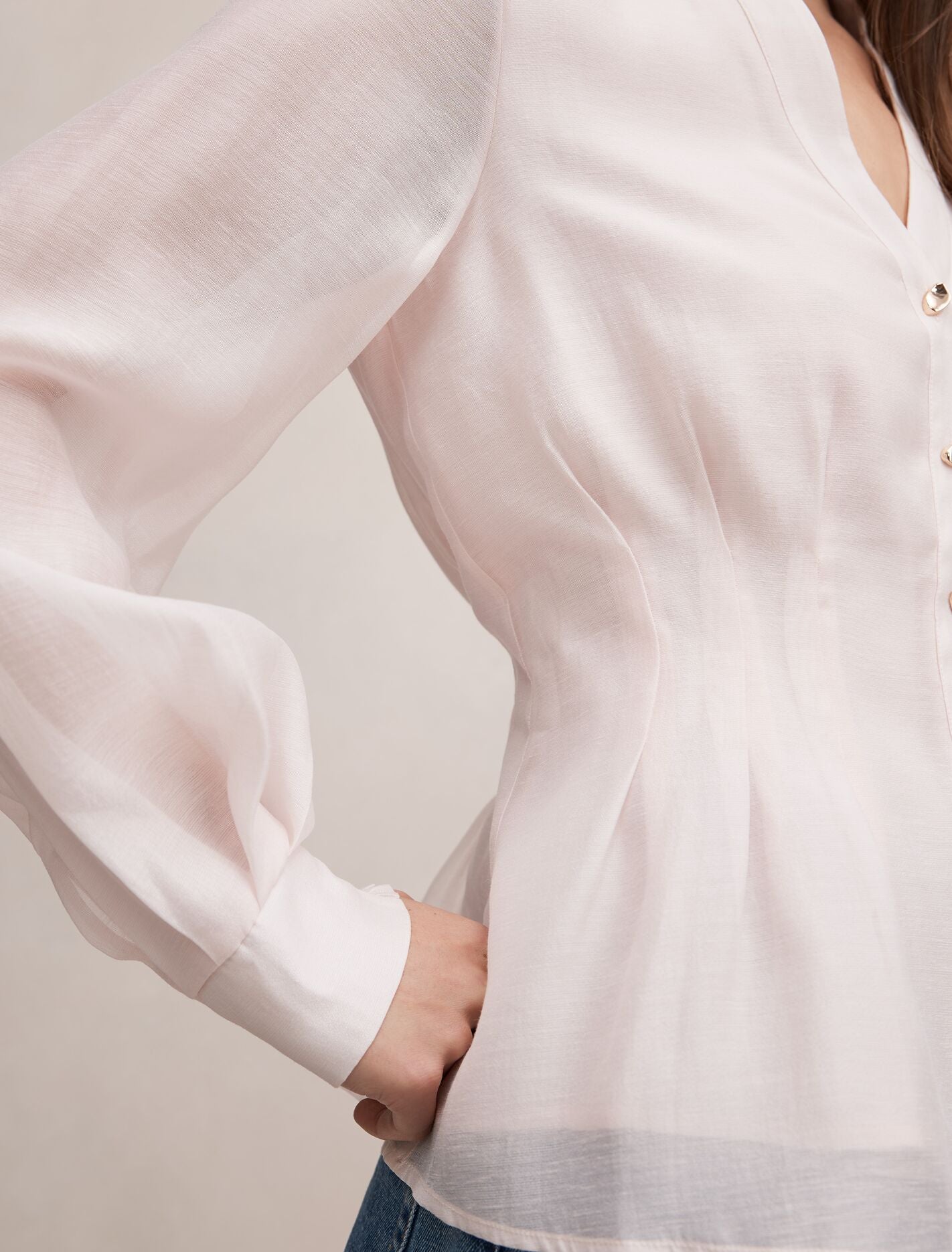 Indie Tuck Blouse Forever New