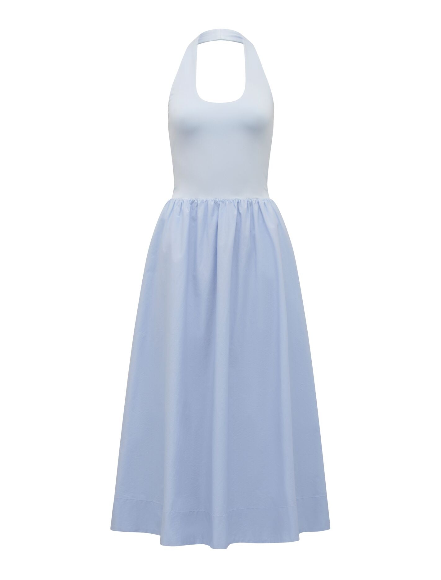 Margot Petite 2 in 1 Halter Midi Dress