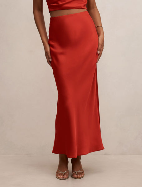 Melody Seam Detail Maxi Skirt Salsa Co-Ord | Forever New