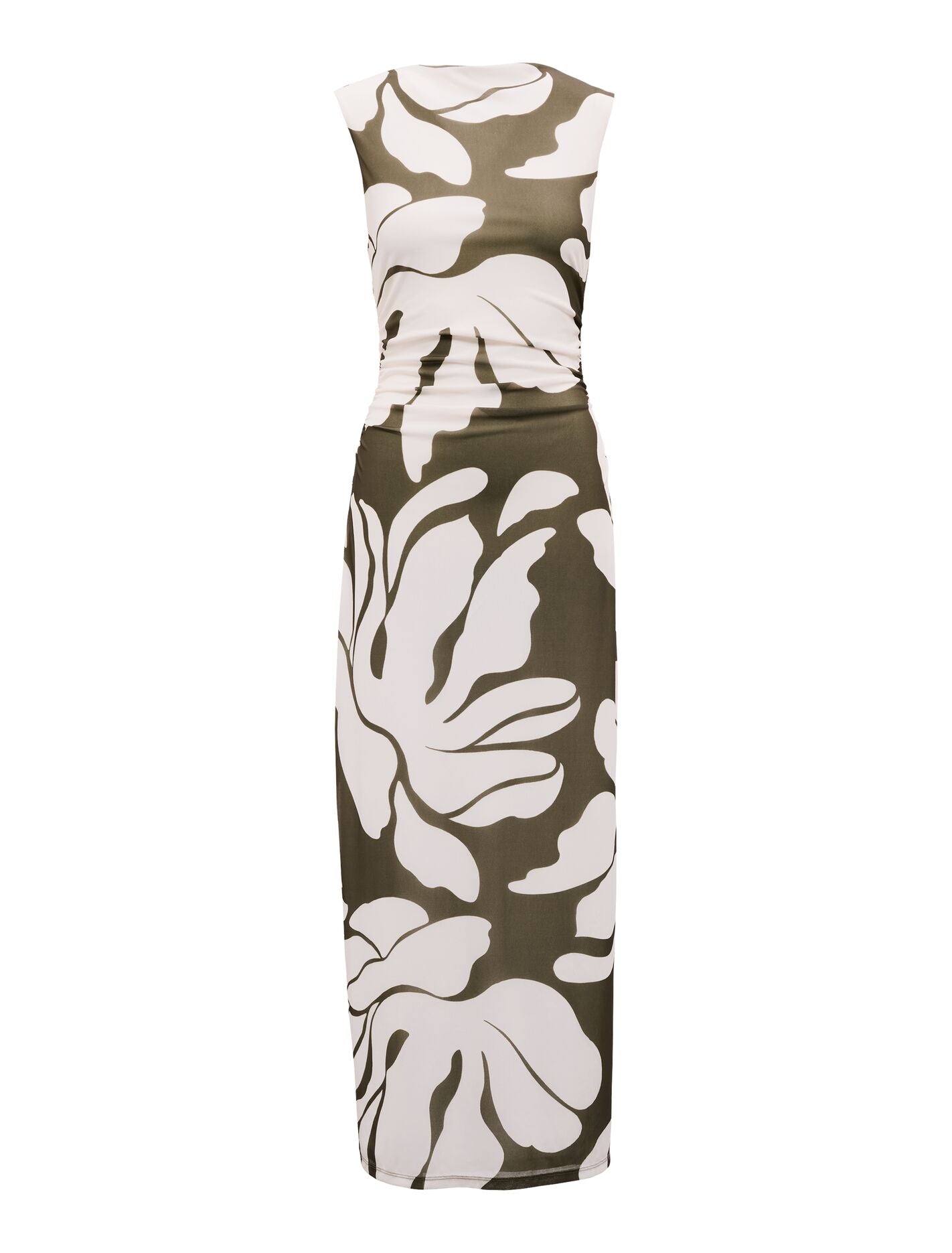 Allegra Mesh Midi Dress Ravina Abstract | Forever New