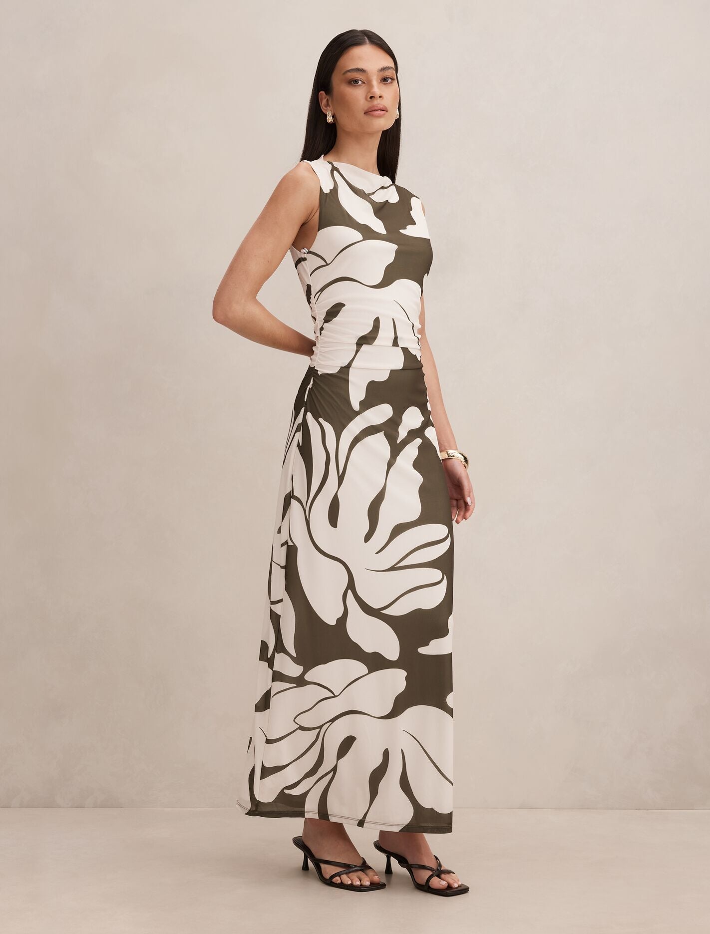 Allegra Mesh Midi Dress Forever New