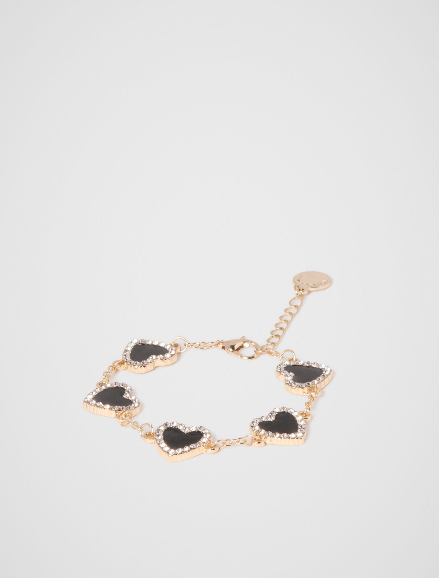 Honour Heart Bracelet 0 Black Gold Forever New