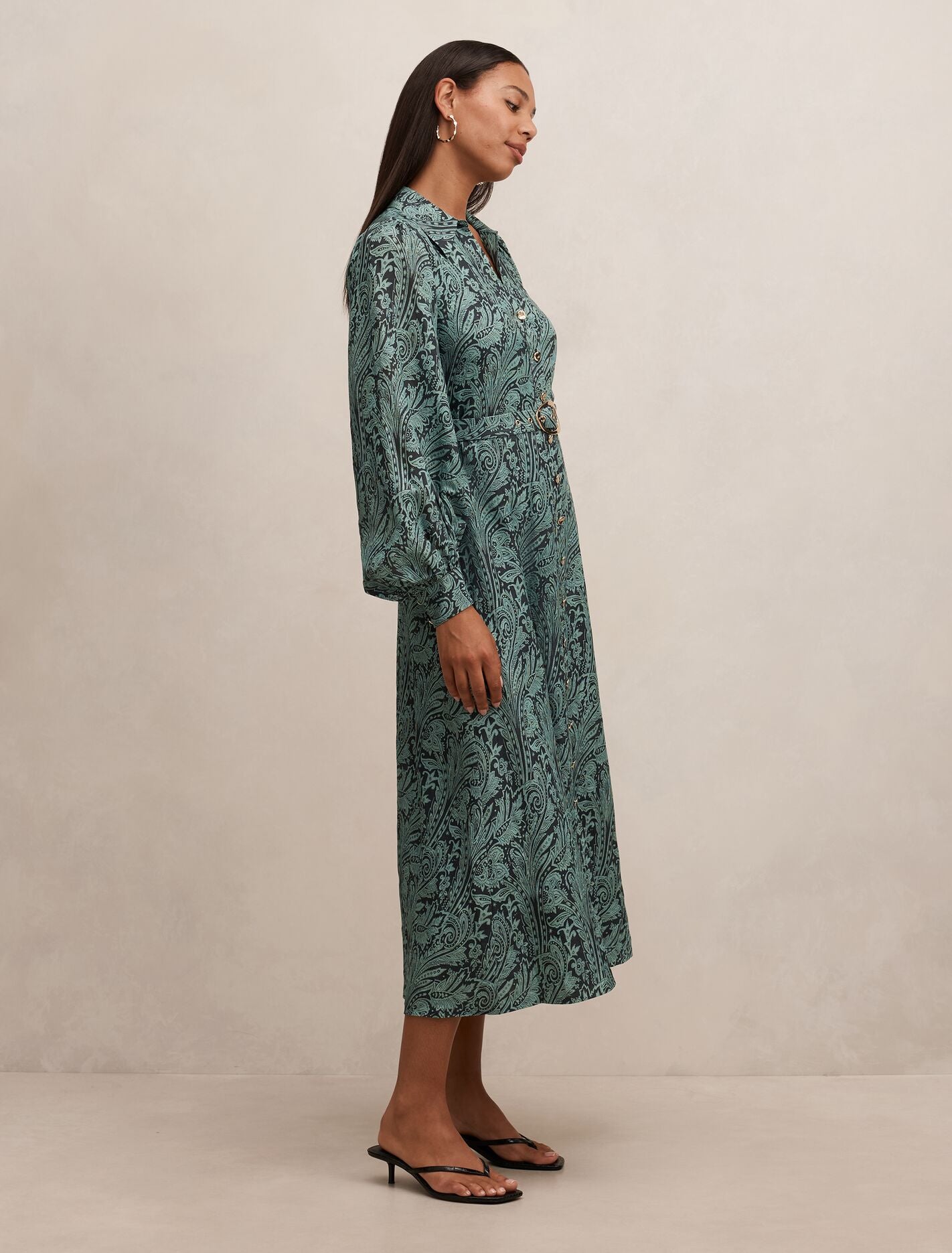 Hazel Shirt Midi Dress Forever New