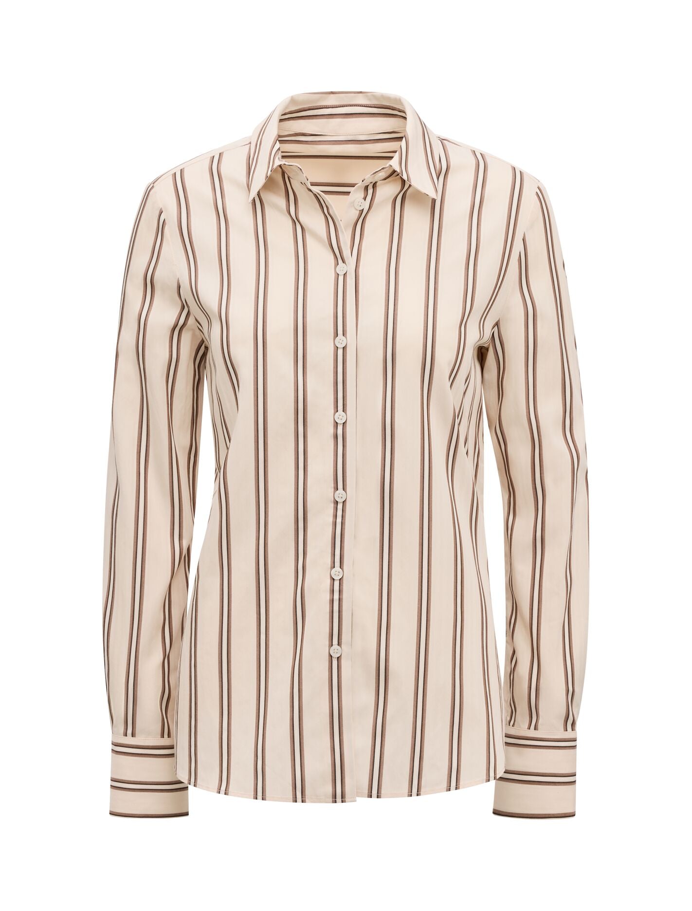 Raven Striped Cotton Shirt Stripe Co-Ord | Forever New