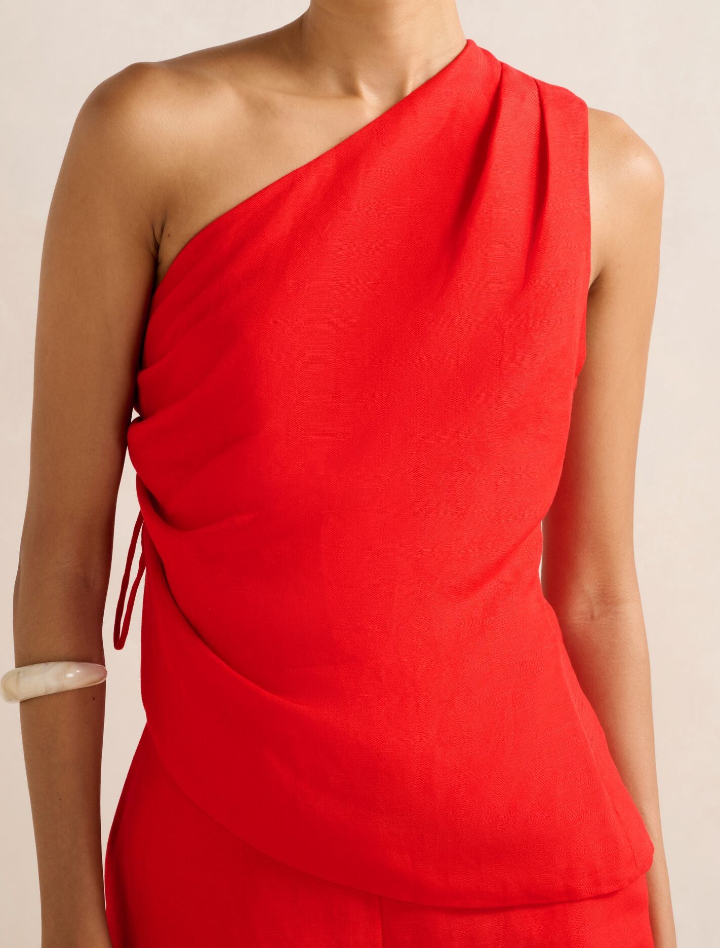 Noah Petite One Shoulder Top