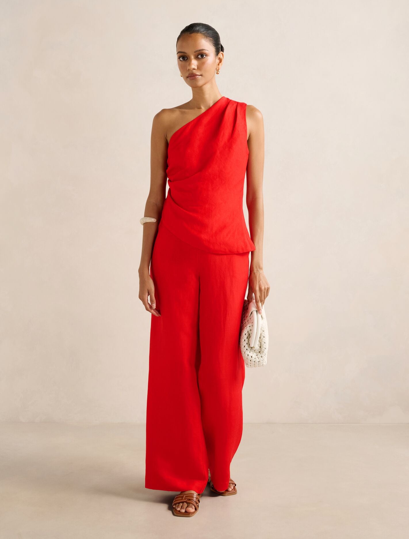 Noah Petite One Shoulder Top