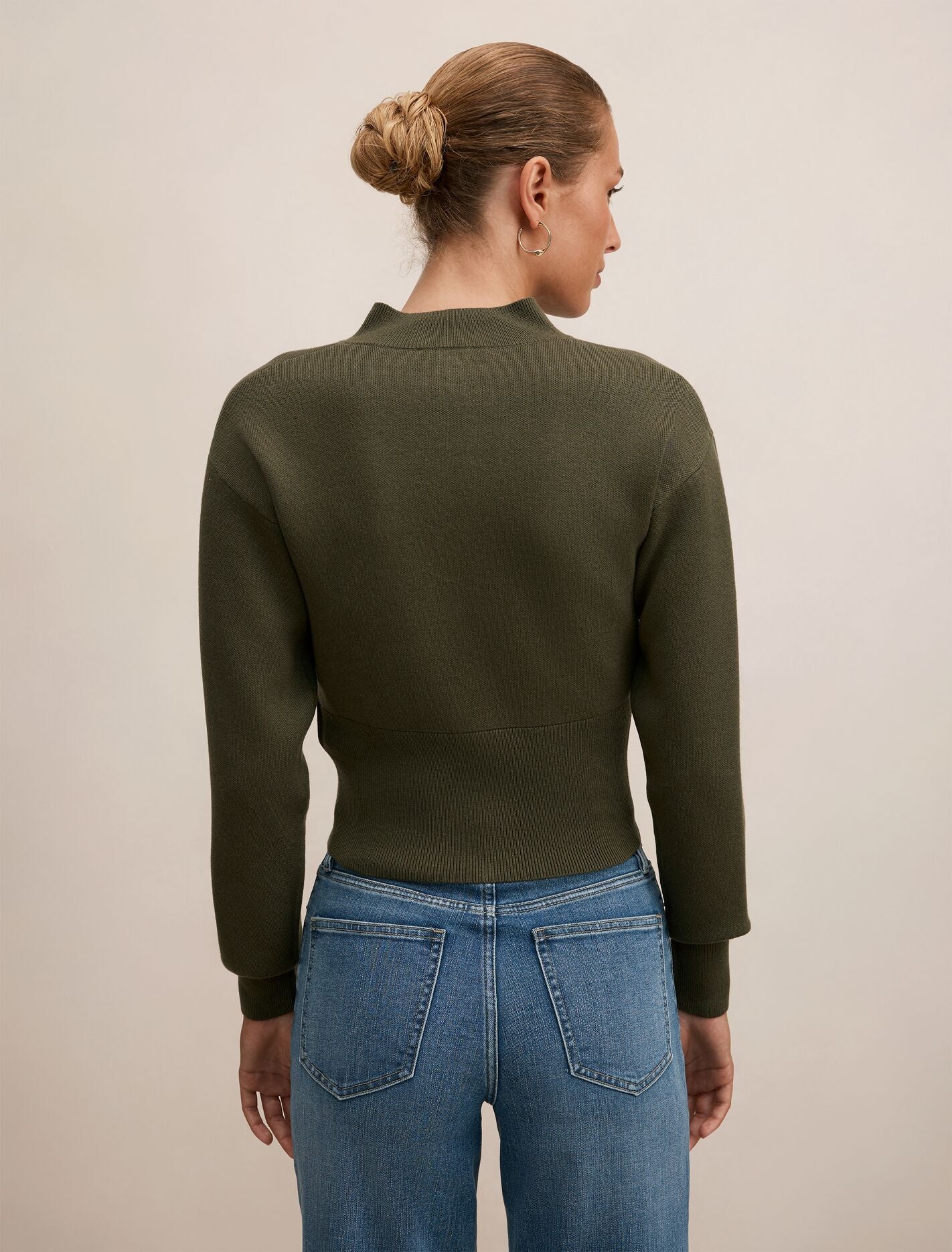 Hanna Zip Knit Jacket Forever New