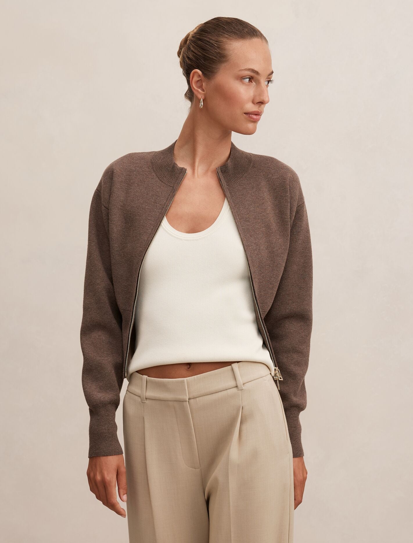 ジャケット・アウター Bibiy. JUNO ZIPPER KNIT Juno Knit Zip-Up Fleece Style Jacket Pdf Sewing Pattern – Sinclair