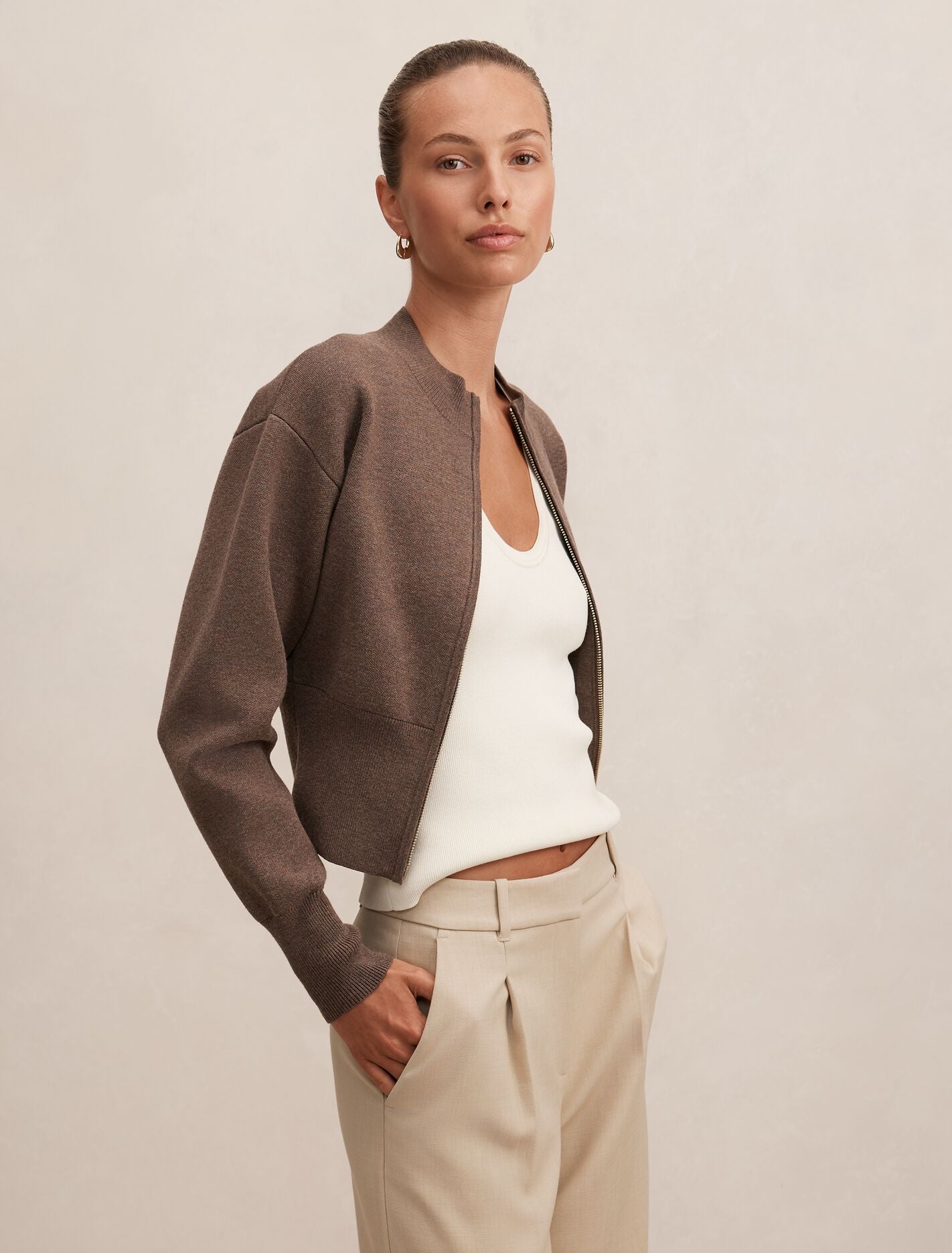 ジャケット・アウター Bibiy. JUNO ZIPPER KNIT Bibiy. JUNO ZIPPER KNITの通販はau PAY マーケット - 輸入雑貨の