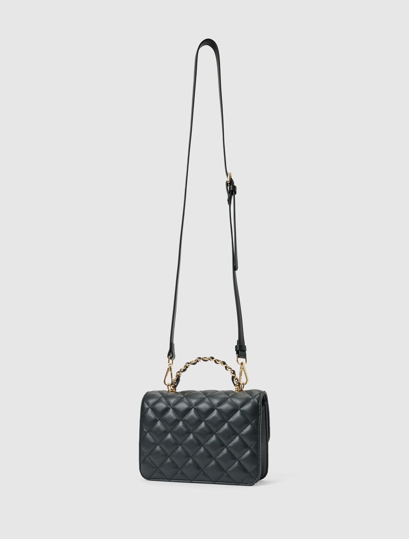 Azalea Quilt Metal Top Handle Bag Forever New