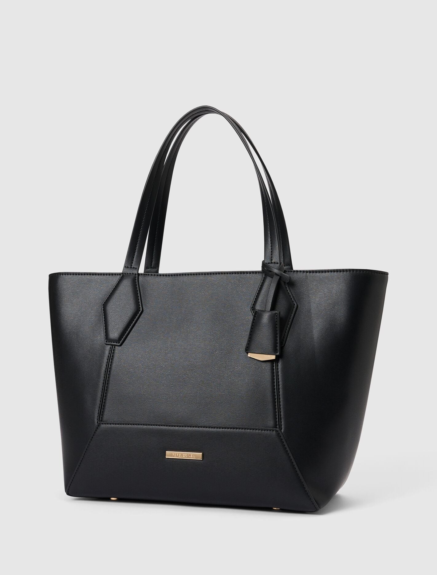 Christina Classic Panel Large Tote Bag Black | Forever New