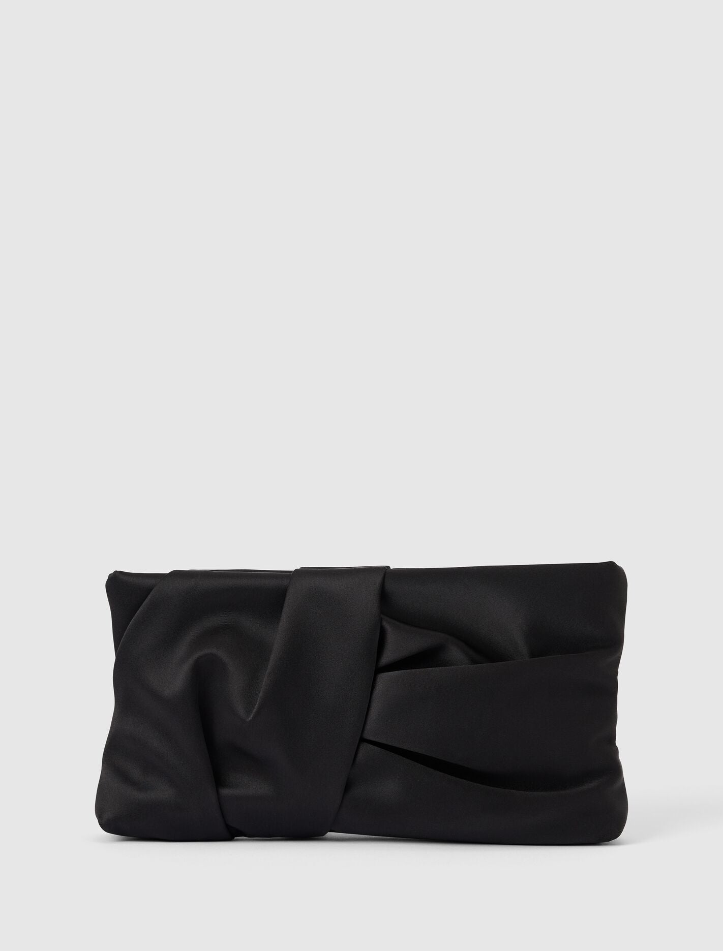 Tyla Twist Clutch 0 Black Forever New