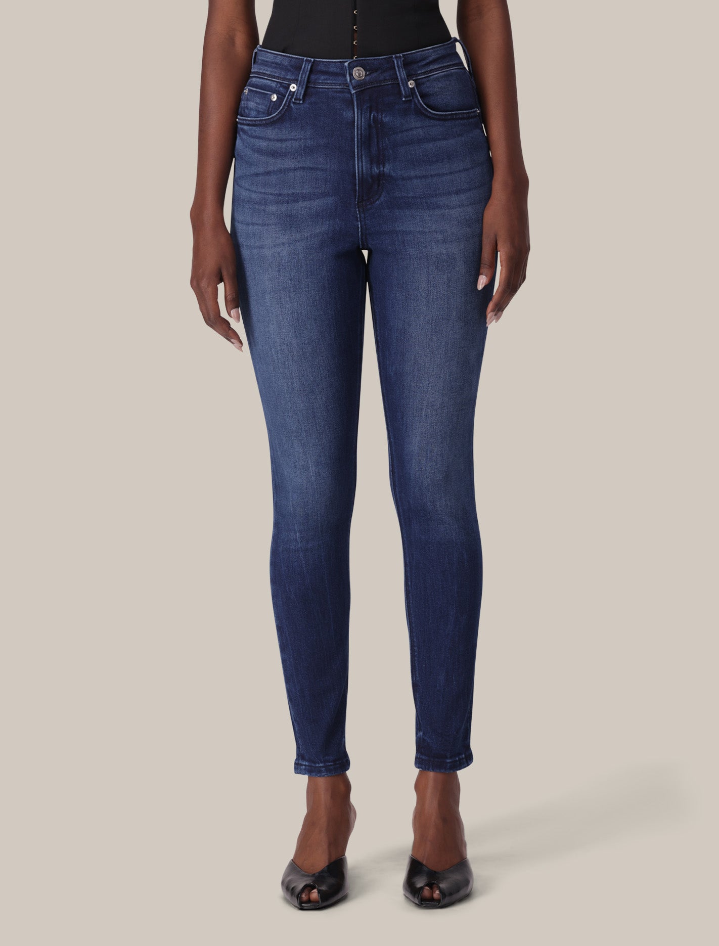 Hayley High-Rise Sculpt Jeans Dark 1 Forever New