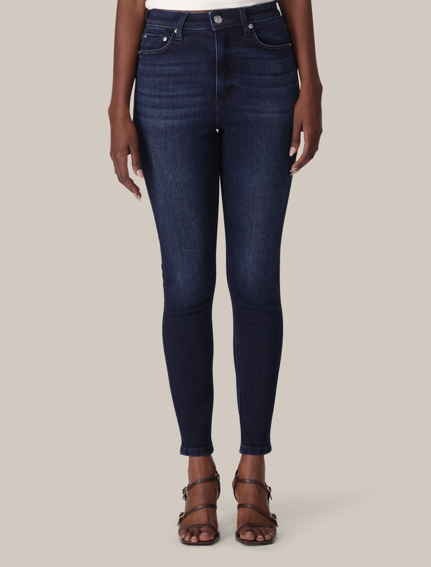 Hayley High-Rise Sculpt Jeans Dark 2 Forever New