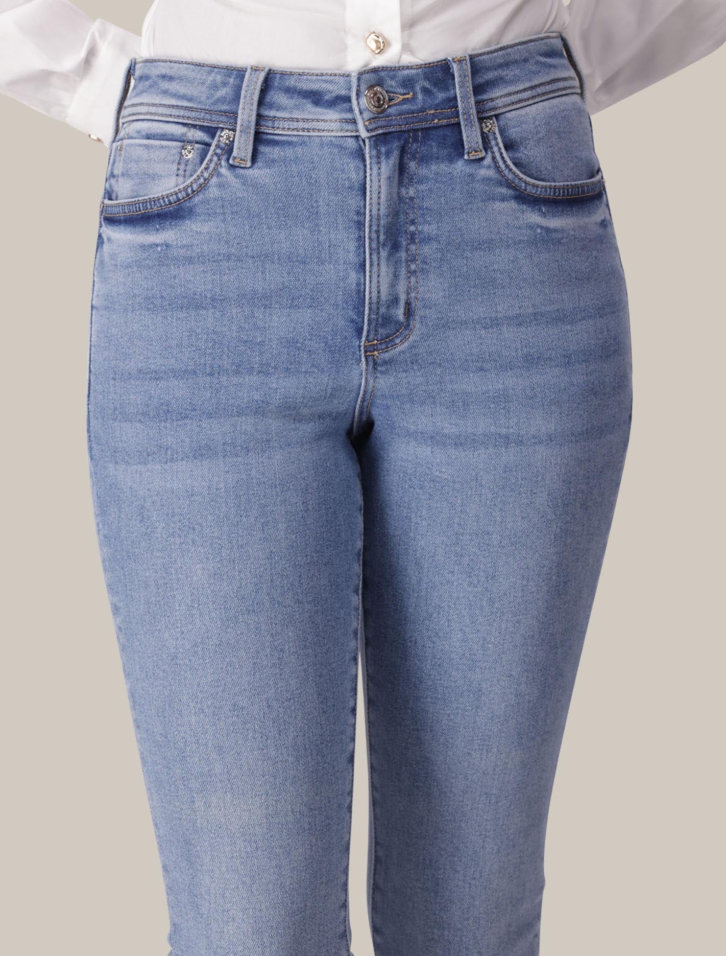 Nala Mid-Rise Skinny Jeans Forever New