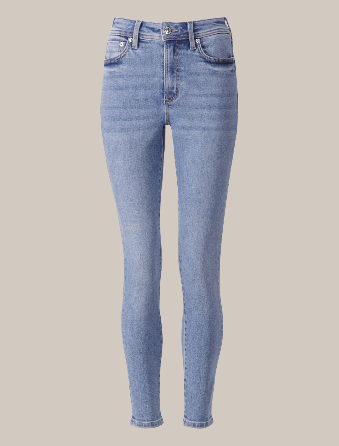 Nala Mid-Rise Skinny Jeans Forever New