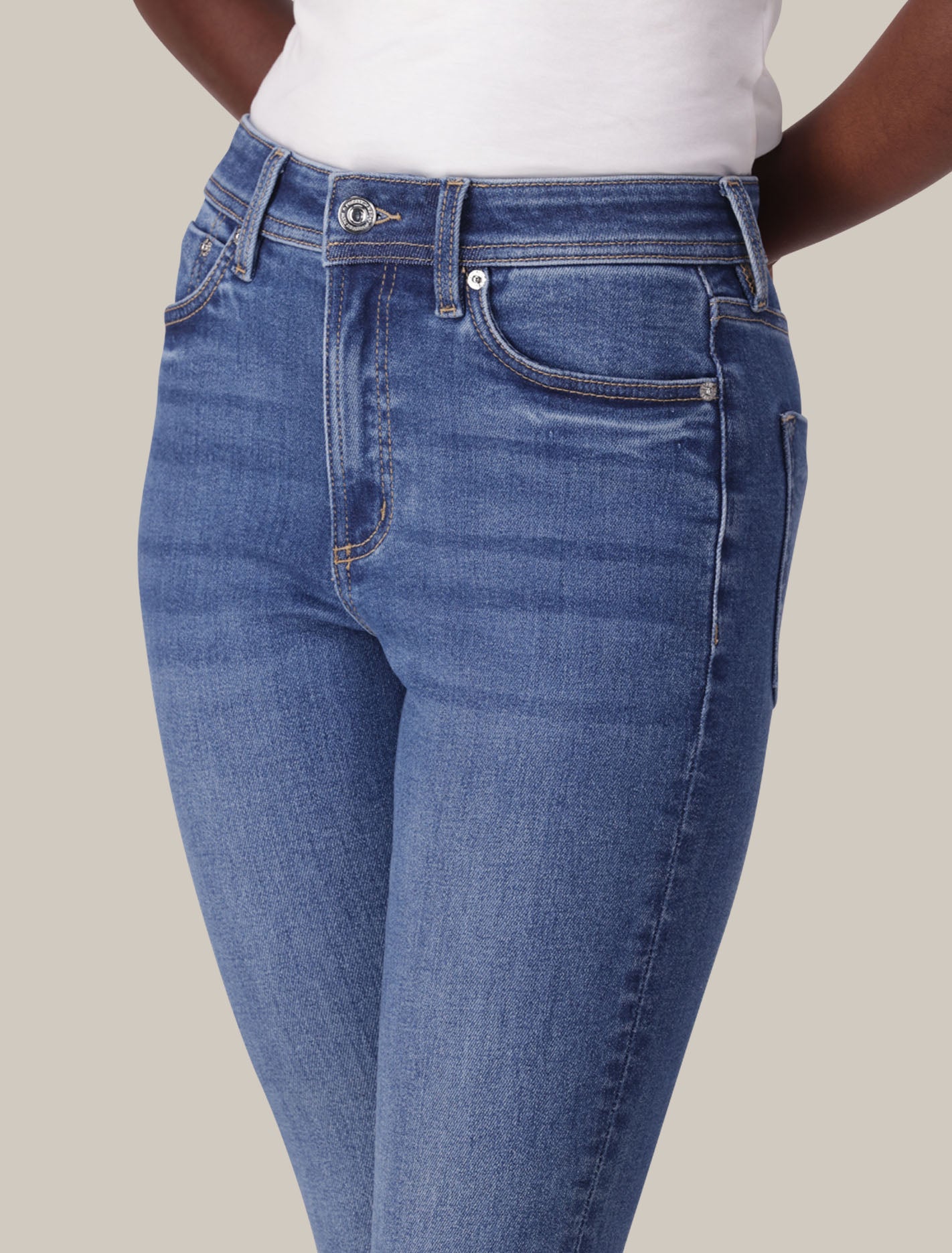 Nala Mid-Rise Skinny Jeans Forever New