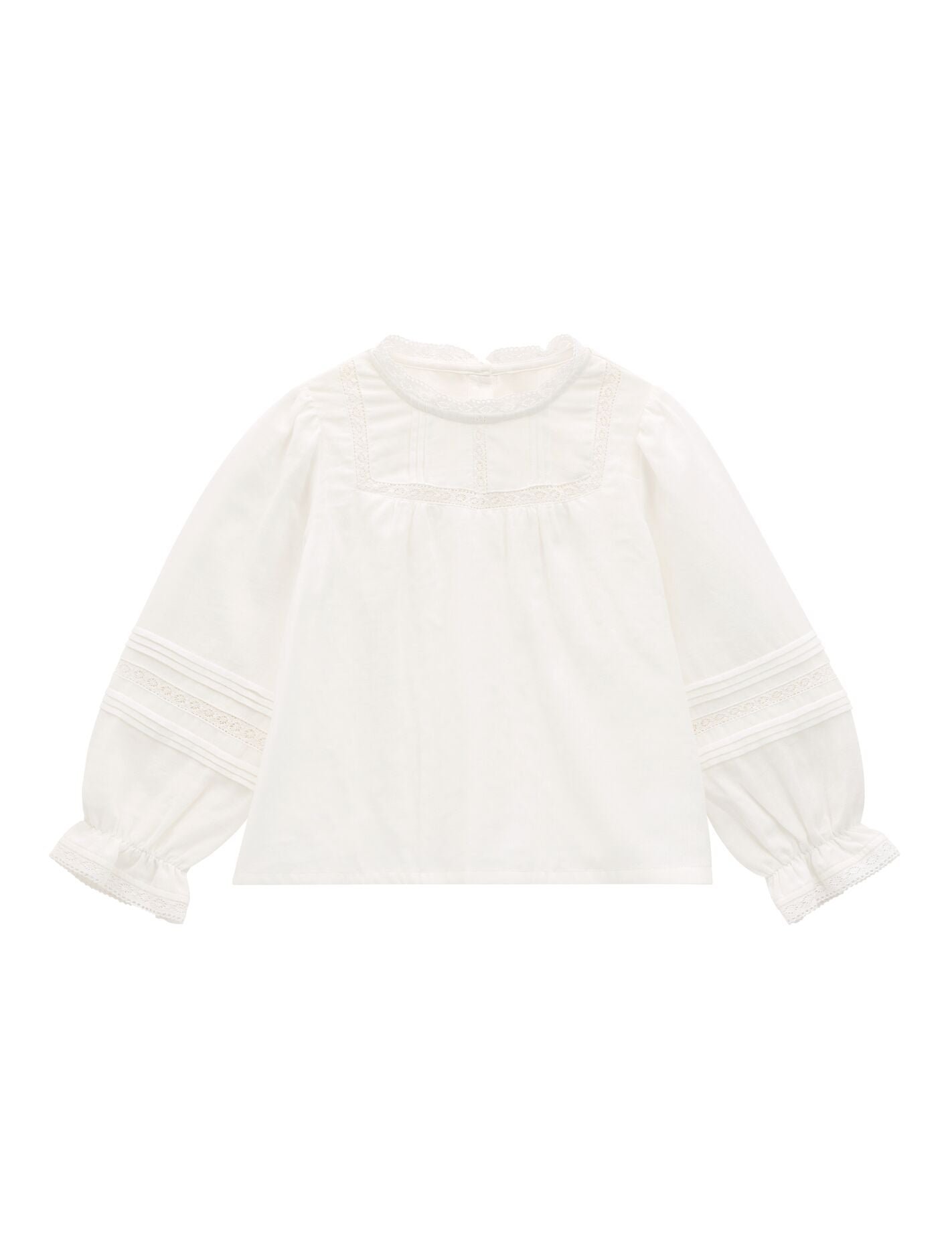 Eloisa Girls Lace Trim Blouse Forever New